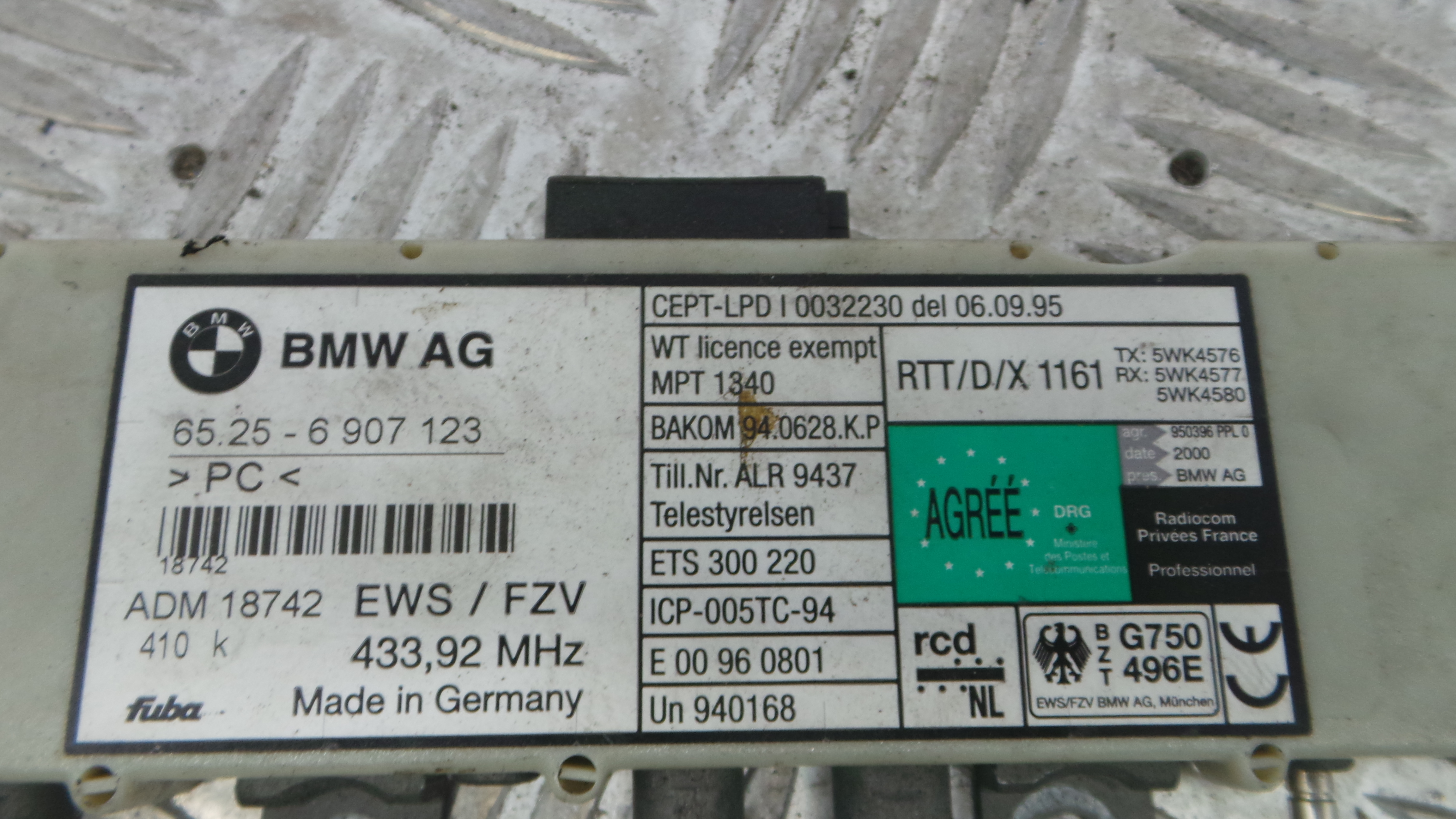 Amplificador 65.25-6907123 - BMW 3 (E46)-33184297