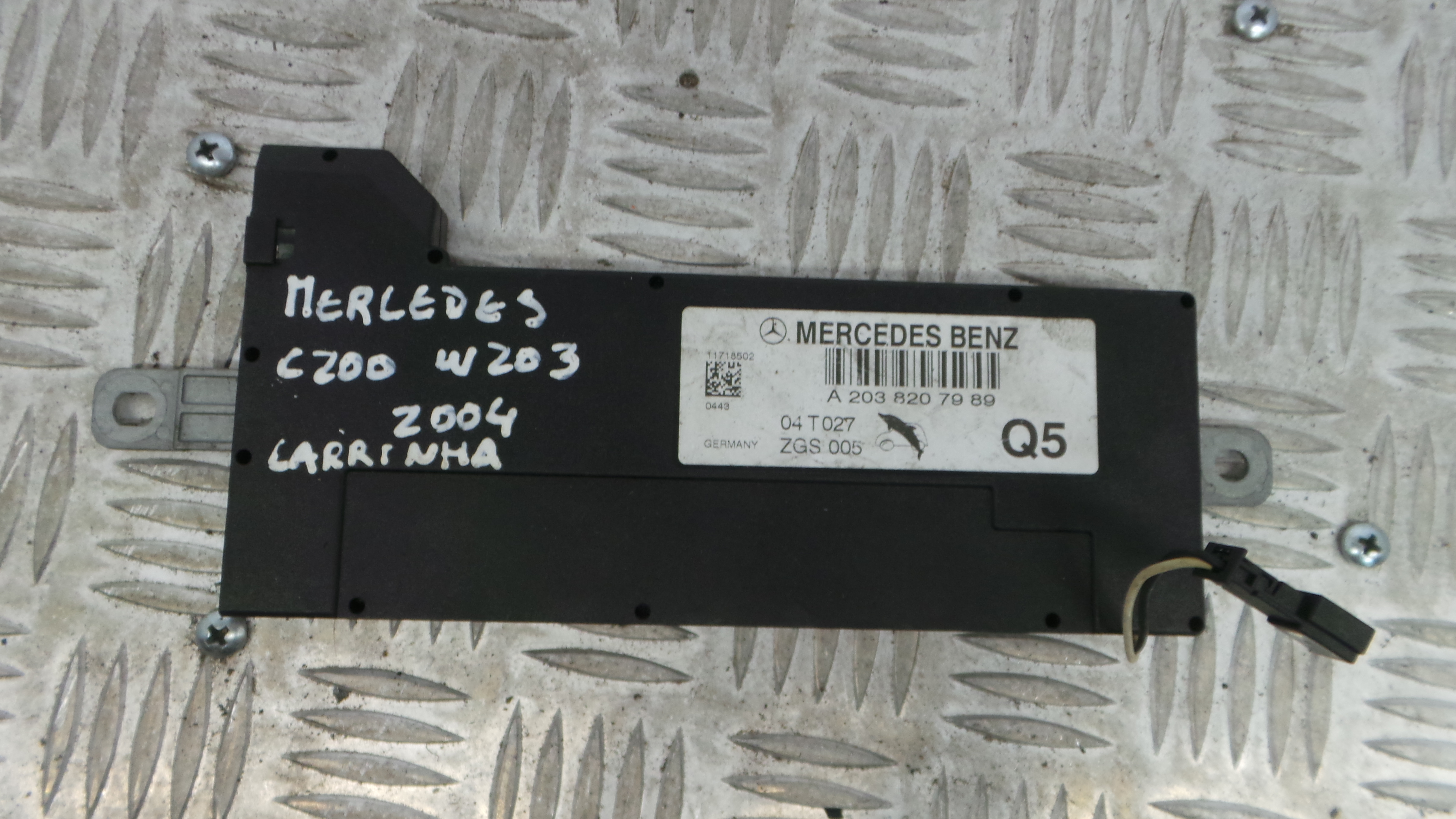 Amplificador A2038207989 - MERCEDES-BENZ C-CLASS (W203)-33184305