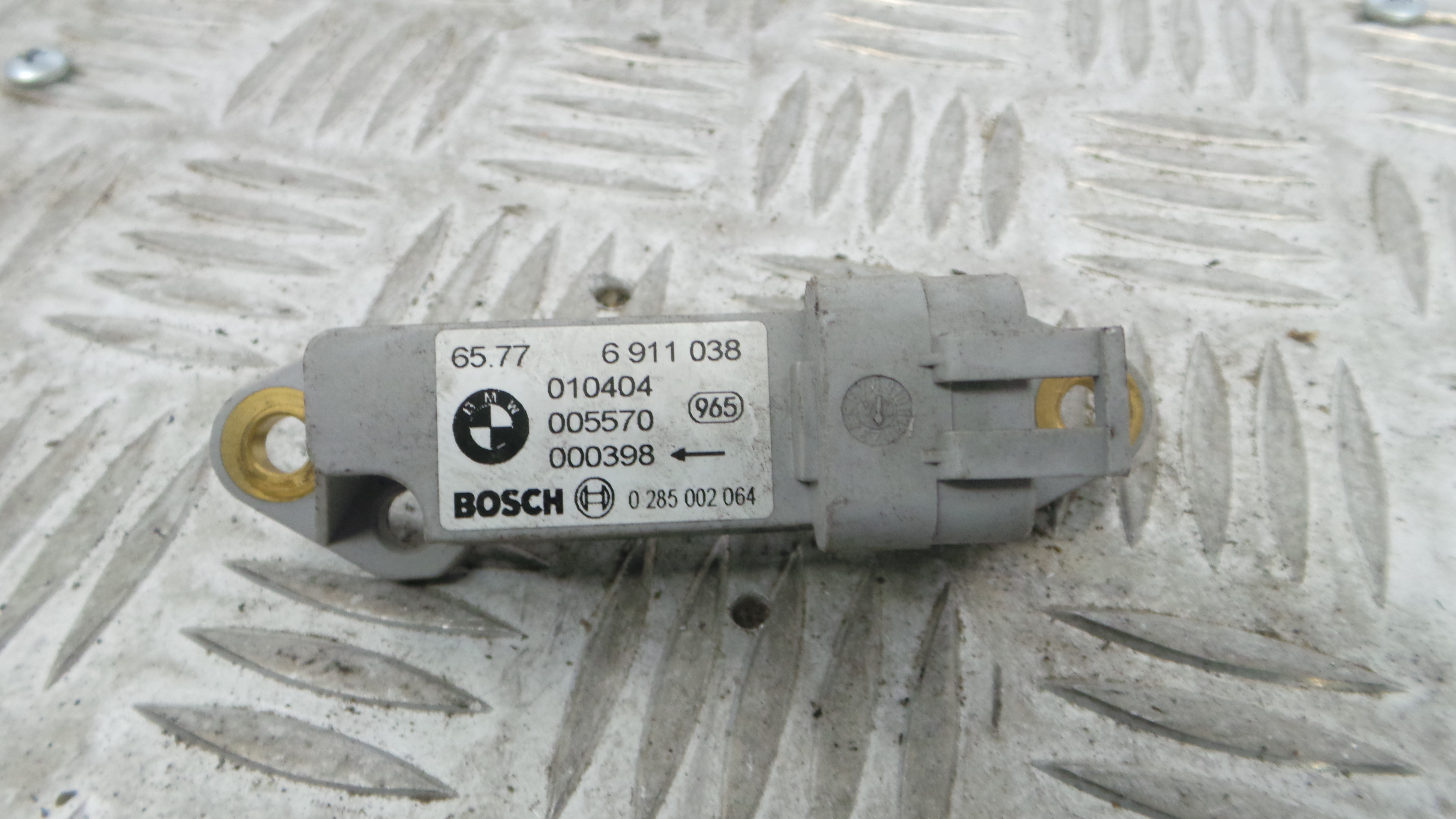 Sensor de Airbag 65.77-6911038 - BMW 3 (E46)-33184323