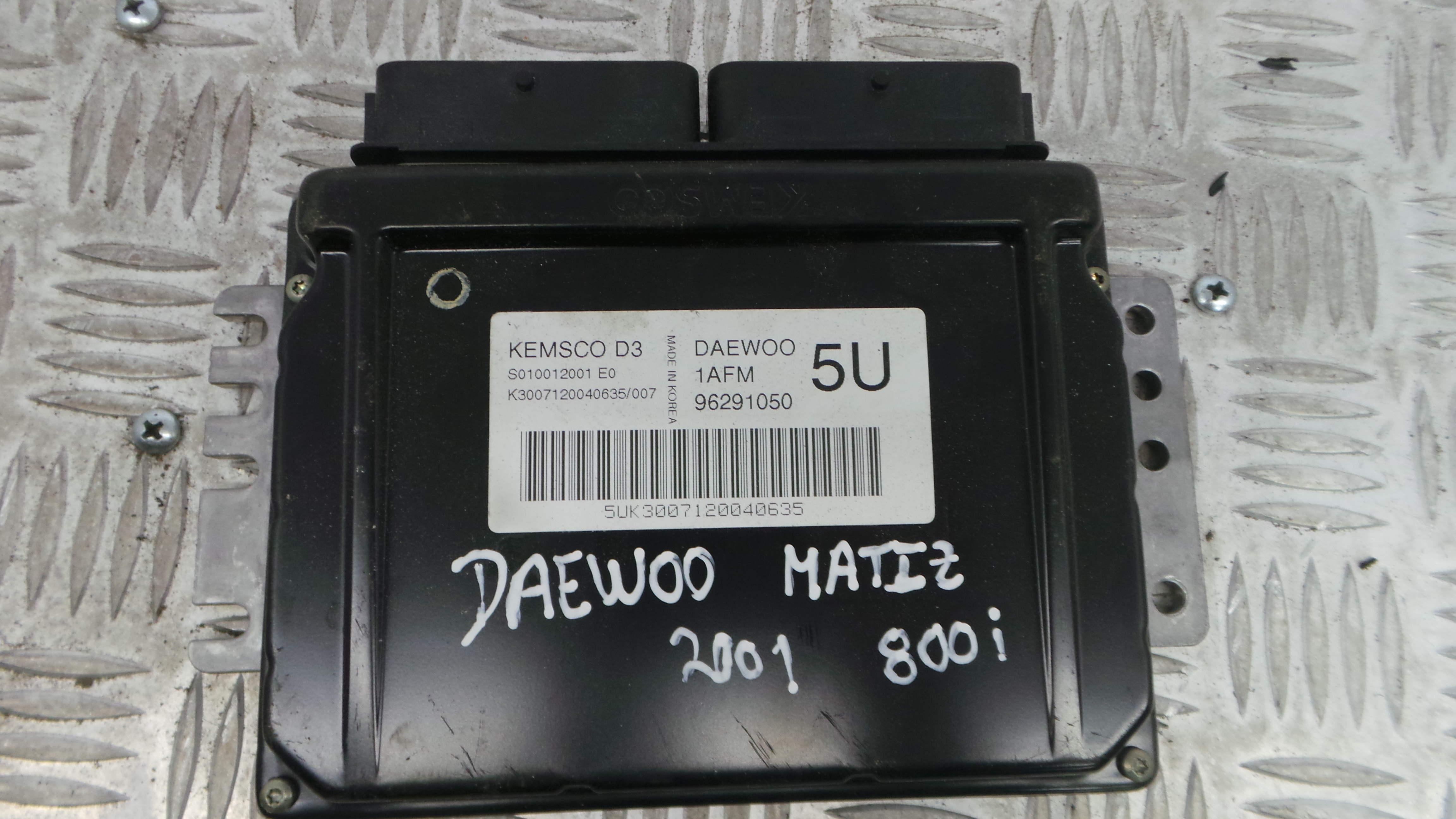 Centralina do Motor 96291050 - DAEWOO MATIZ (M100, M150)-33184335