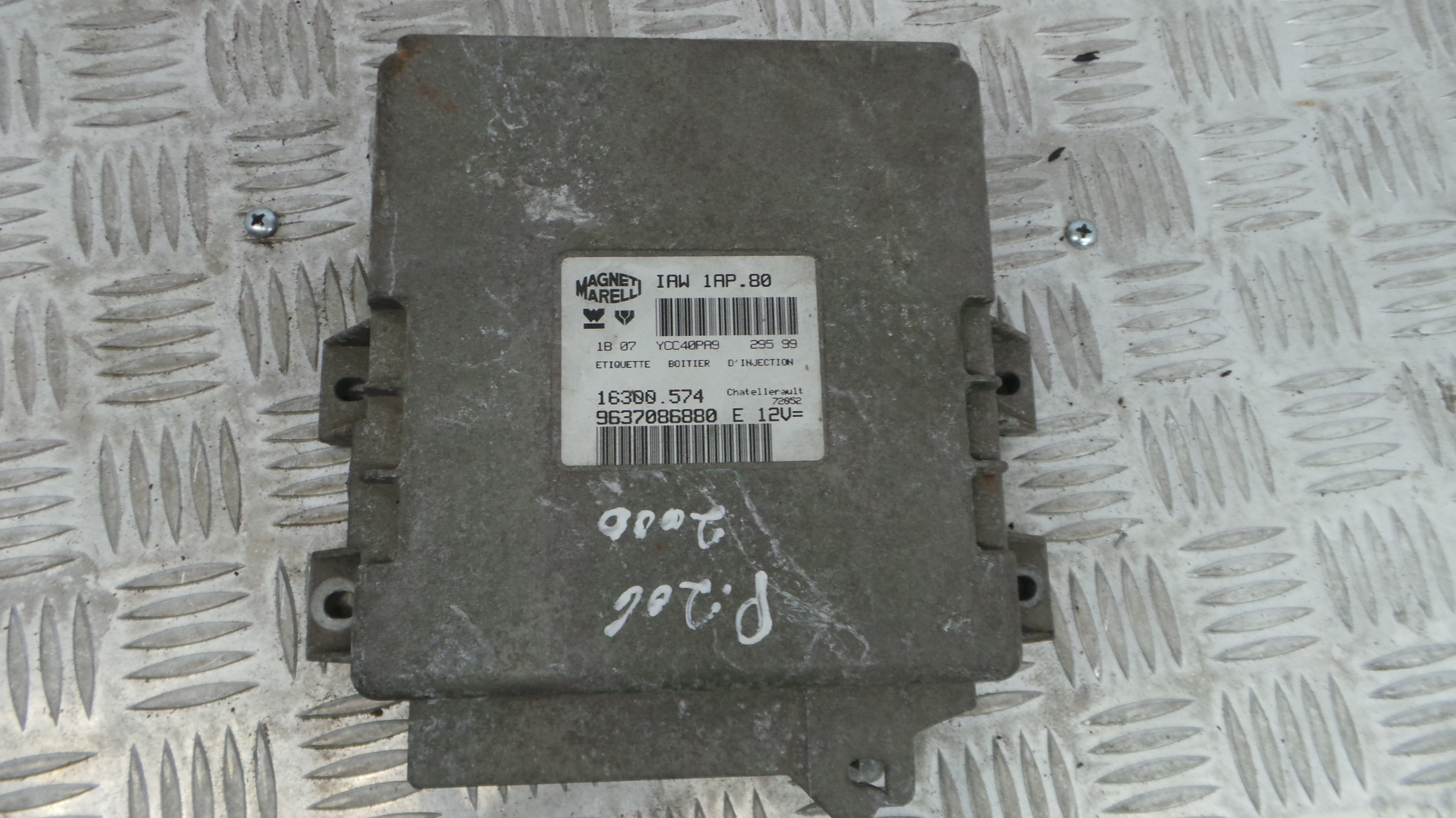 Centralina do Motor 9637086880 - PEUGEOT 206 Hatchback (2A/C)-33184338