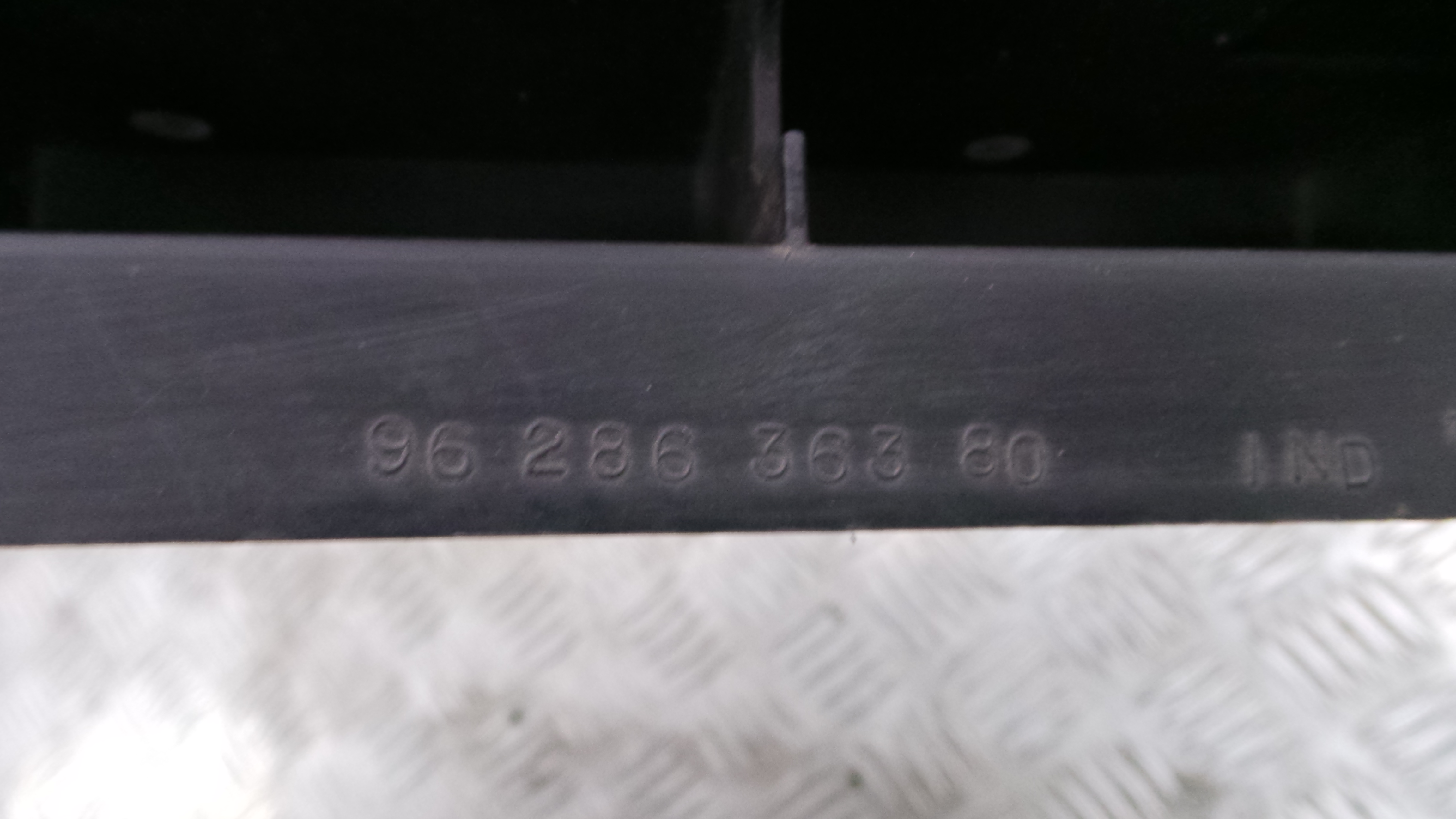 Reforço do Para Choques Frente  9628636380 - PEUGEOT 206 Hatchback (2A/C)-33185031