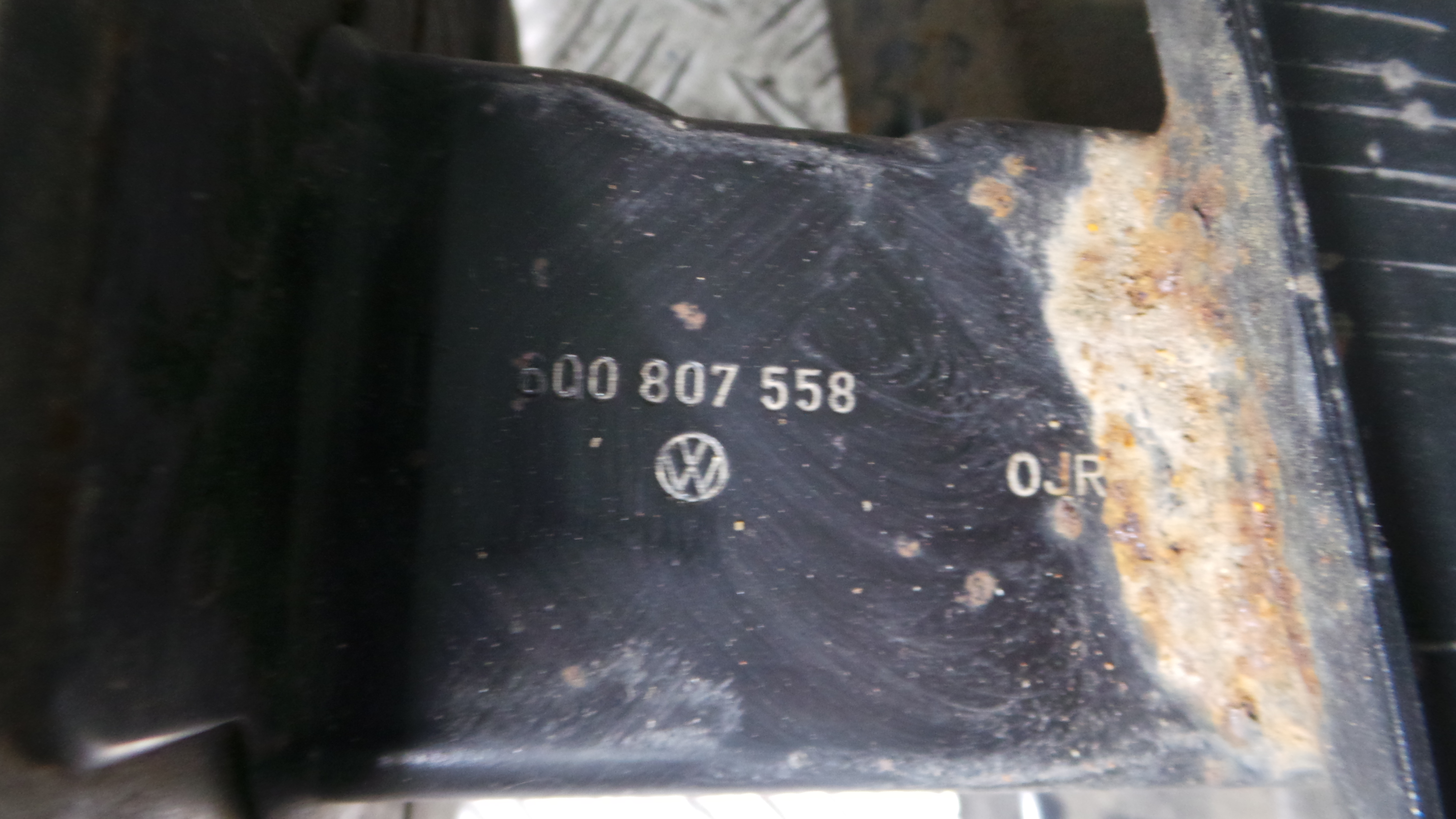 Reforco do Para Choques Traseiro 6Q0807558 - VW POLO (9N_, 9A_)-33185094