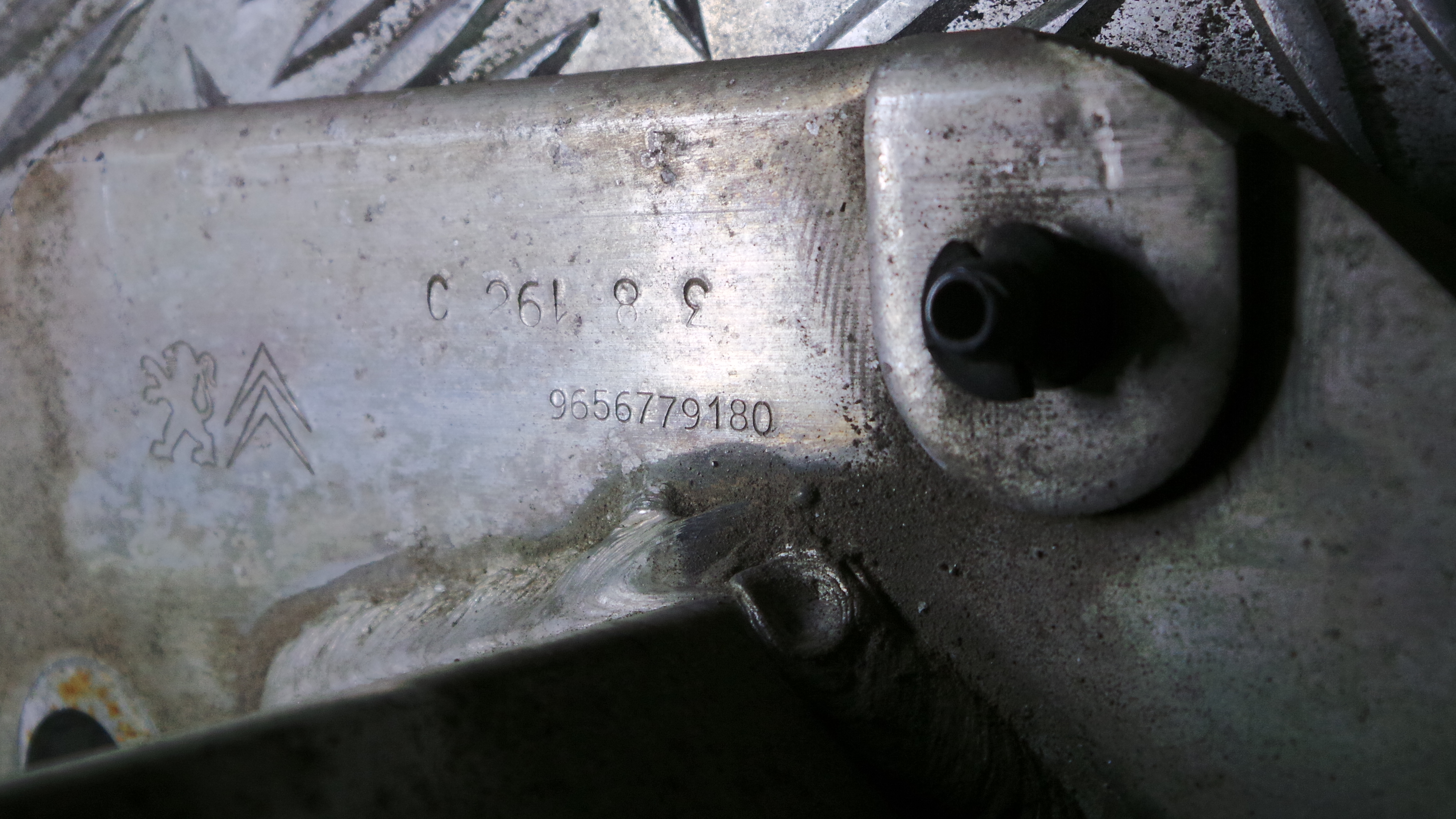 Reforco do Para Choques Traseiro  9656779180 - PEUGEOT 308 I (4A_, 4C_)-33185178