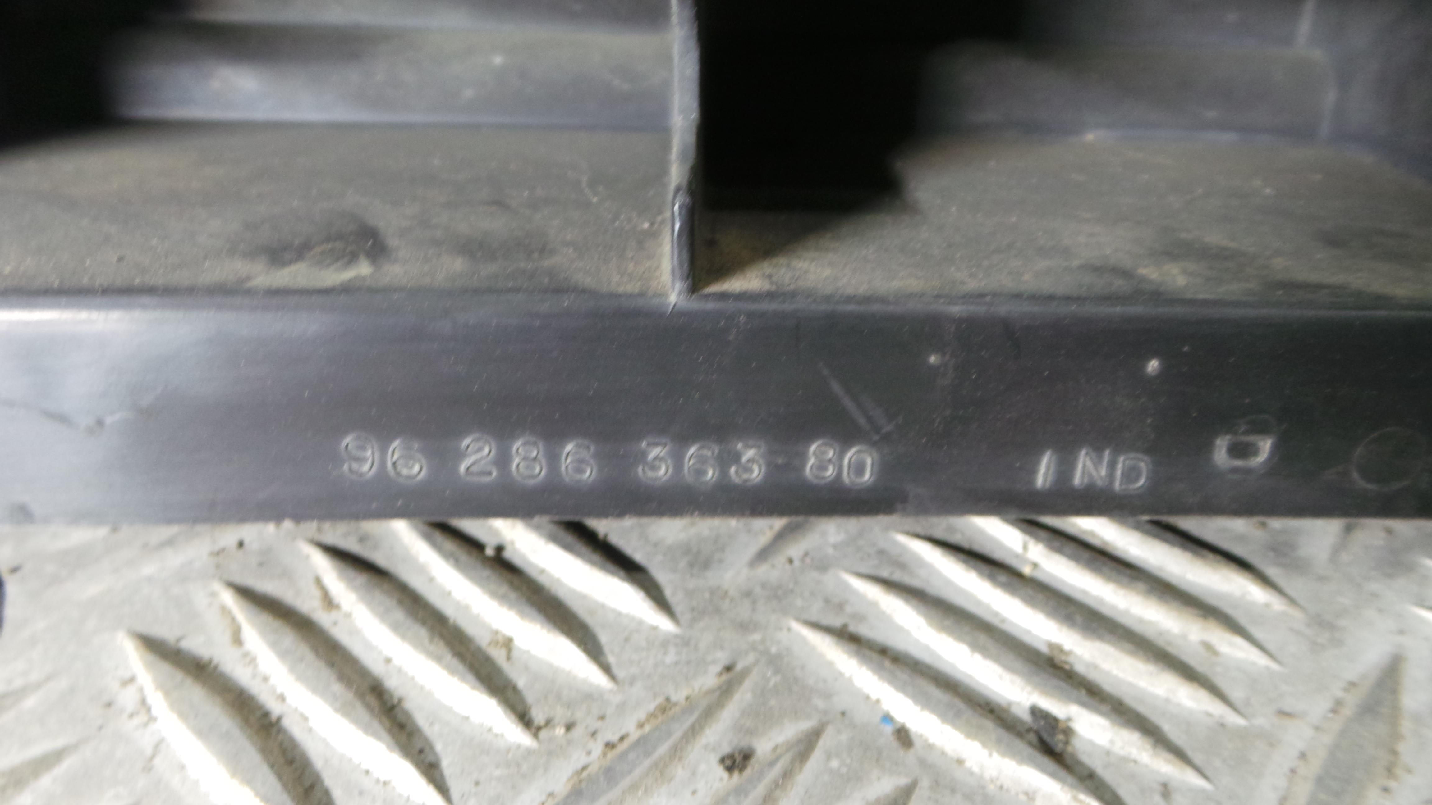 Reforço do Para Choques Frente  9628636380 - PEUGEOT 206 Hatchback (2A/C)-33185372