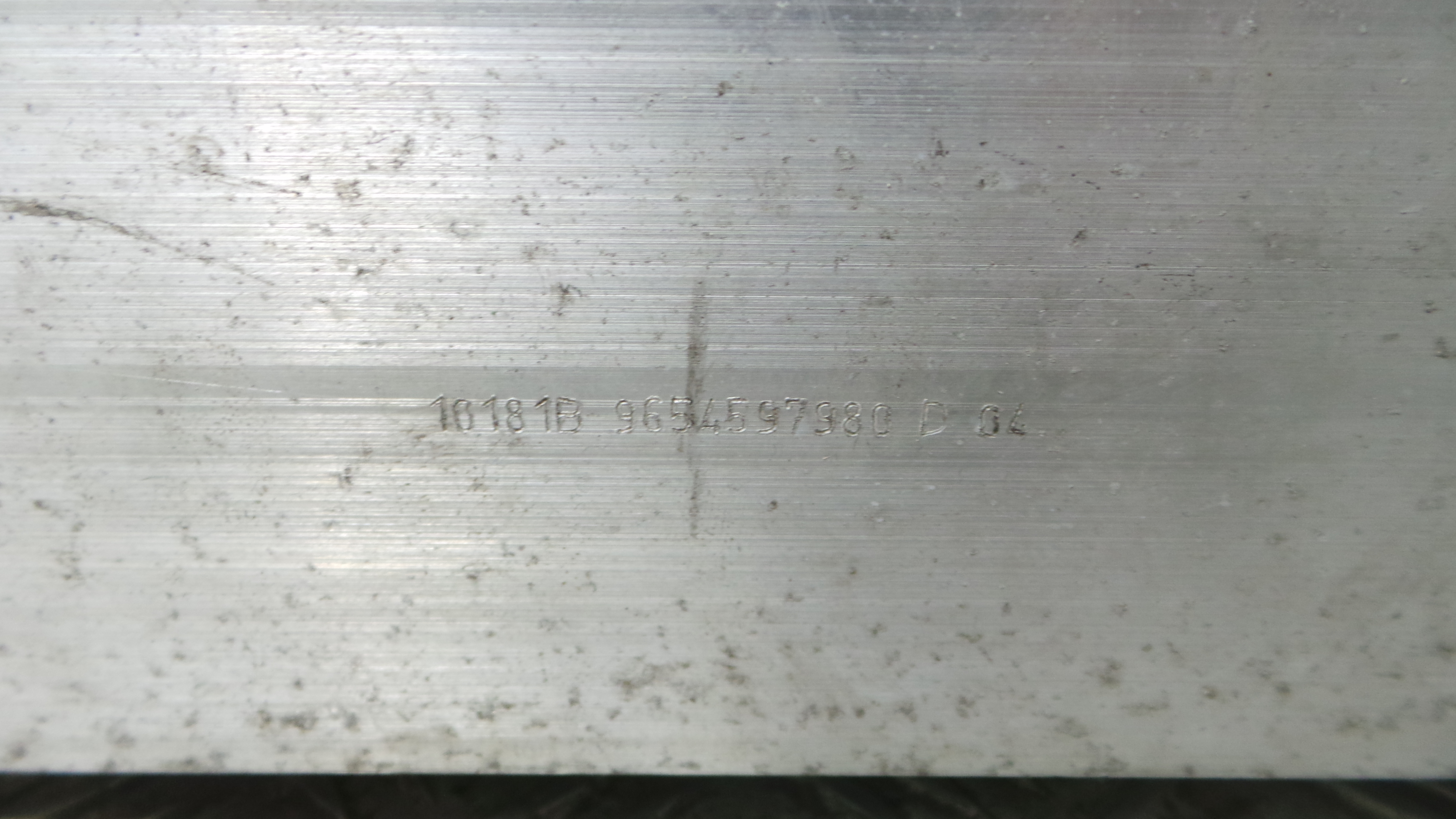 Reforço do Para Choques Frente  9654597980 - CITROËN C4 PICASSO I Veículo multiuso (UD_)-33185389