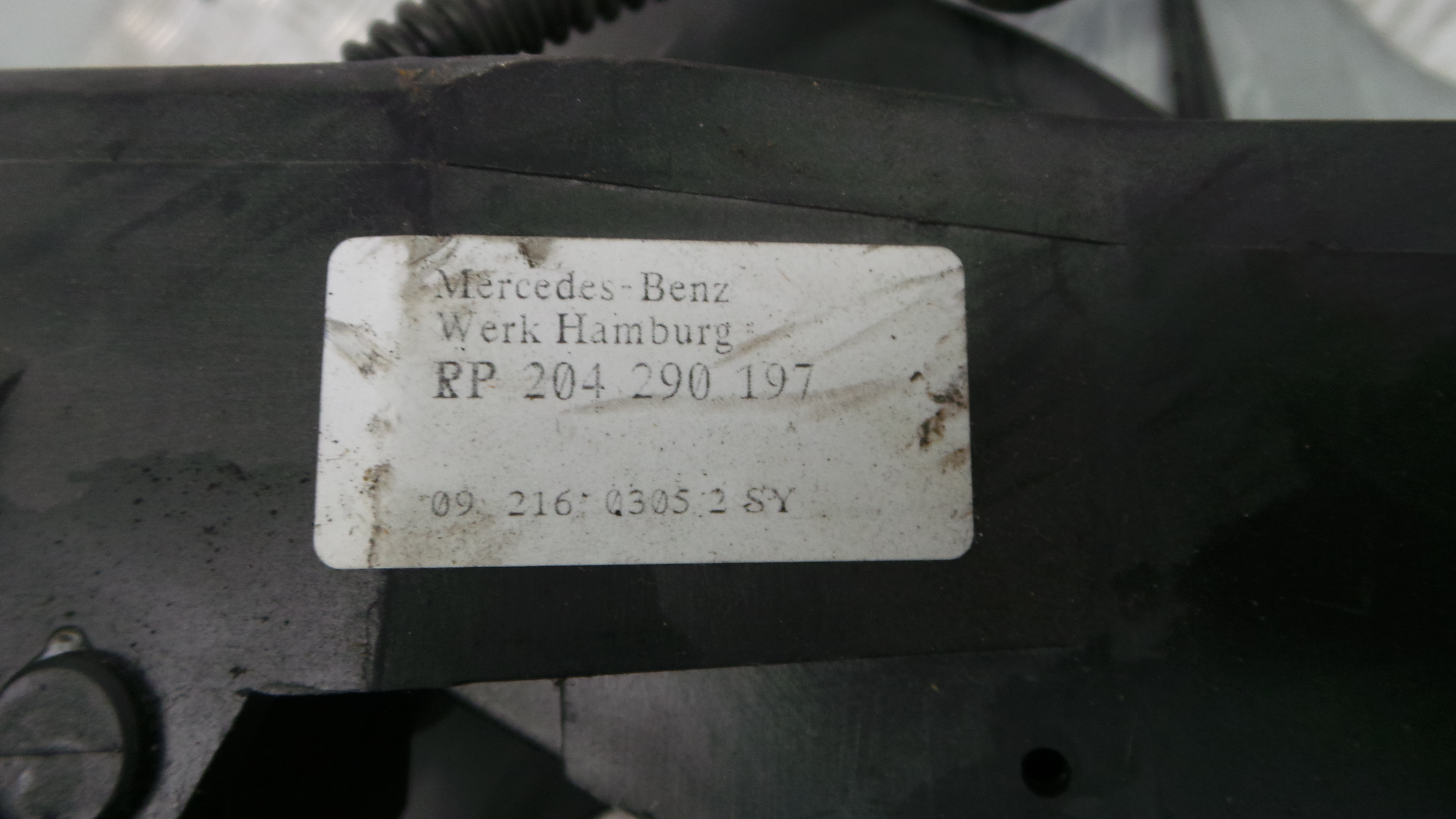 Pedal do Travão A2042908501 - MERCEDES-BENZ C-CLASS (W204)-33185587