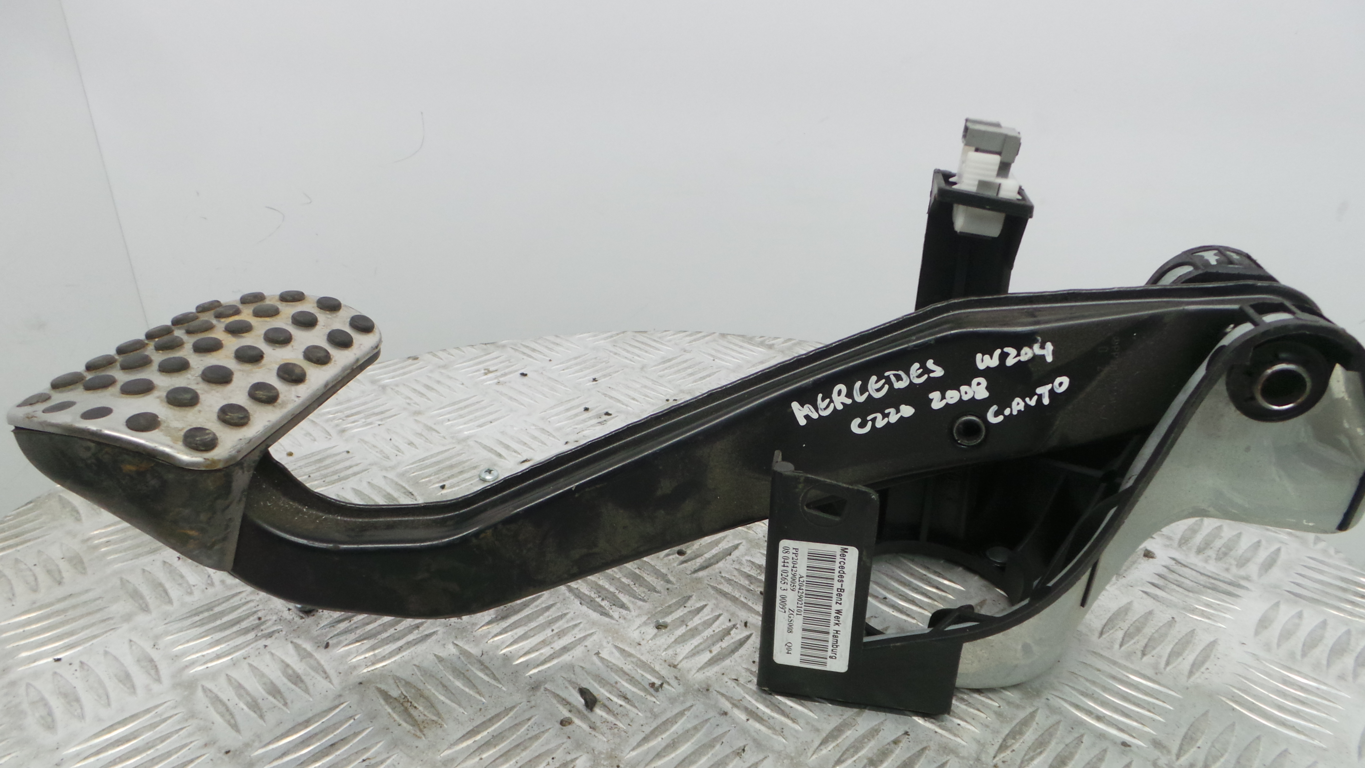 Pedal do Travão A2042902101 - MERCEDES-BENZ C-CLASS (W204)-33185598