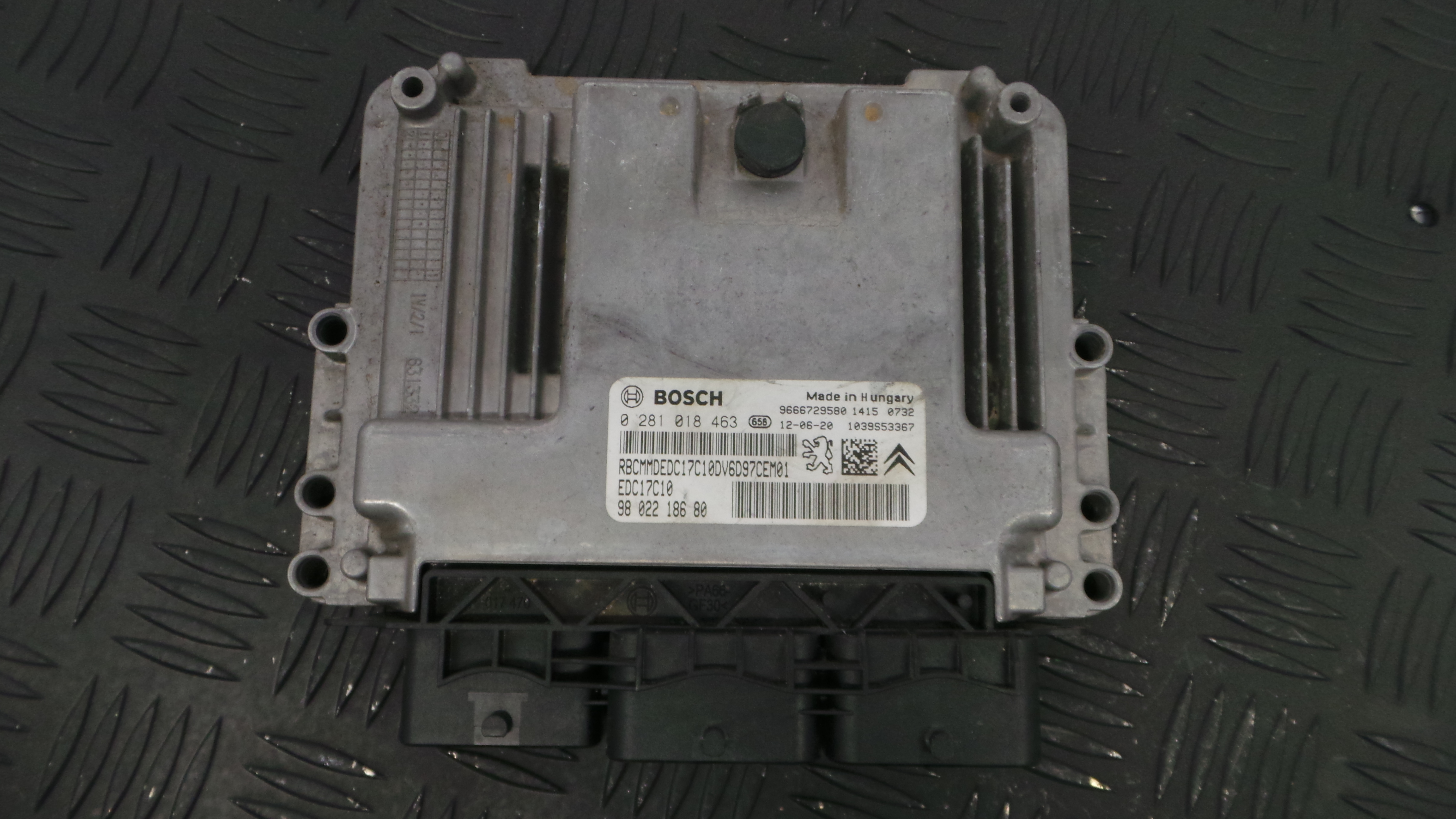 Centralina do Motor 9802218680 - CITROËN C3 II (SC_)-33186303