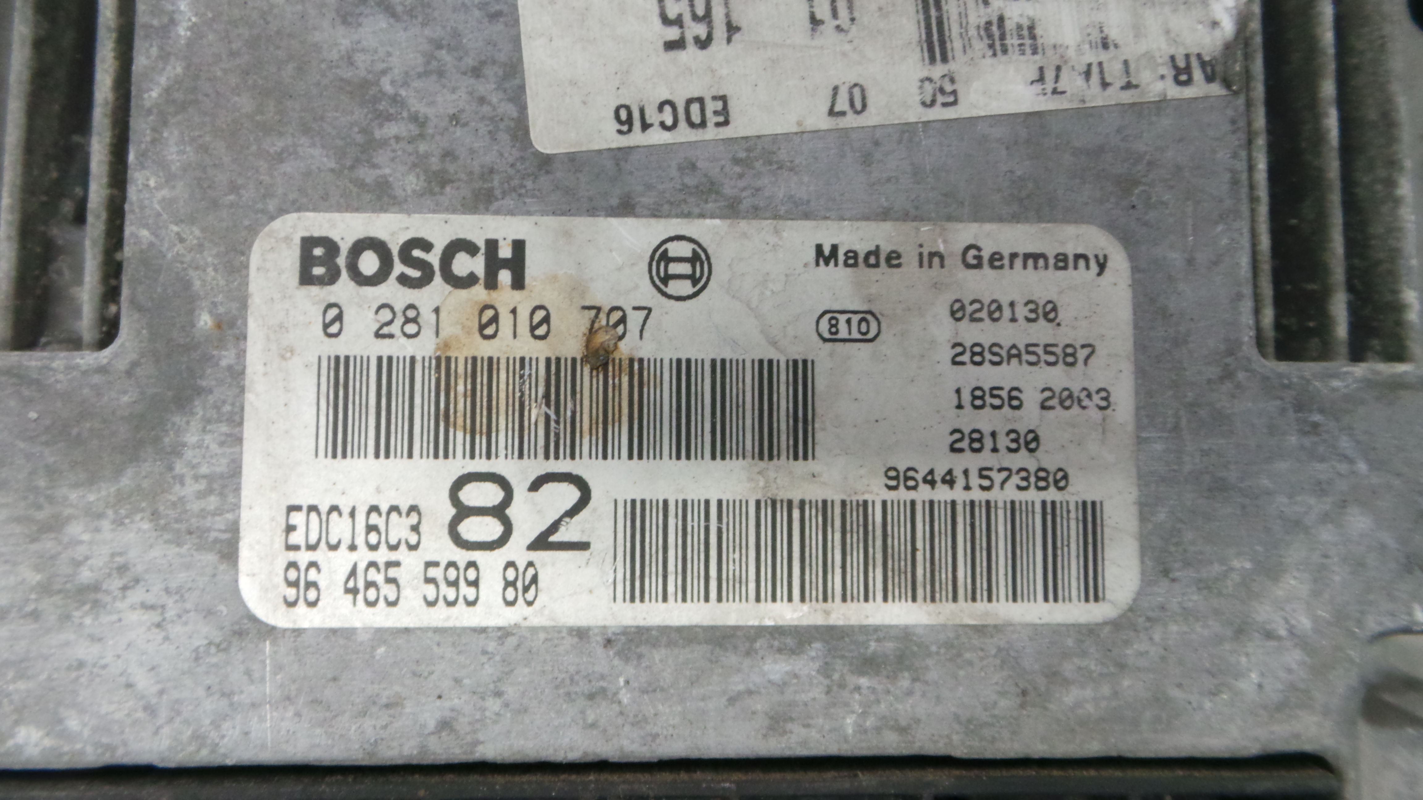 Centralina do Motor 964659980 - PEUGEOT 206 Hatchback (2A/C)-33186307