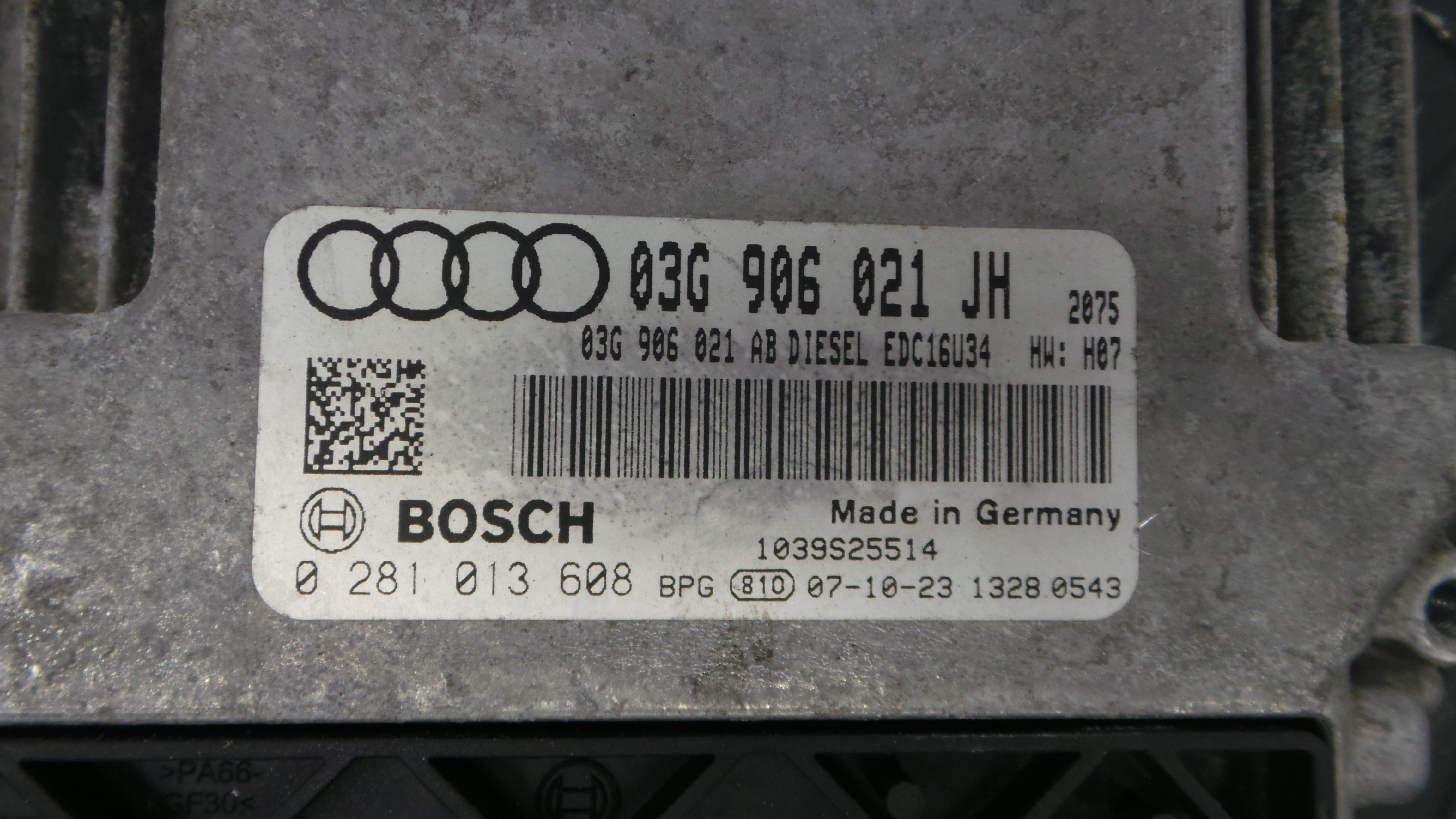 Centralina do Motor 03G906021JH - AUDI A3 (8P1)-33186323