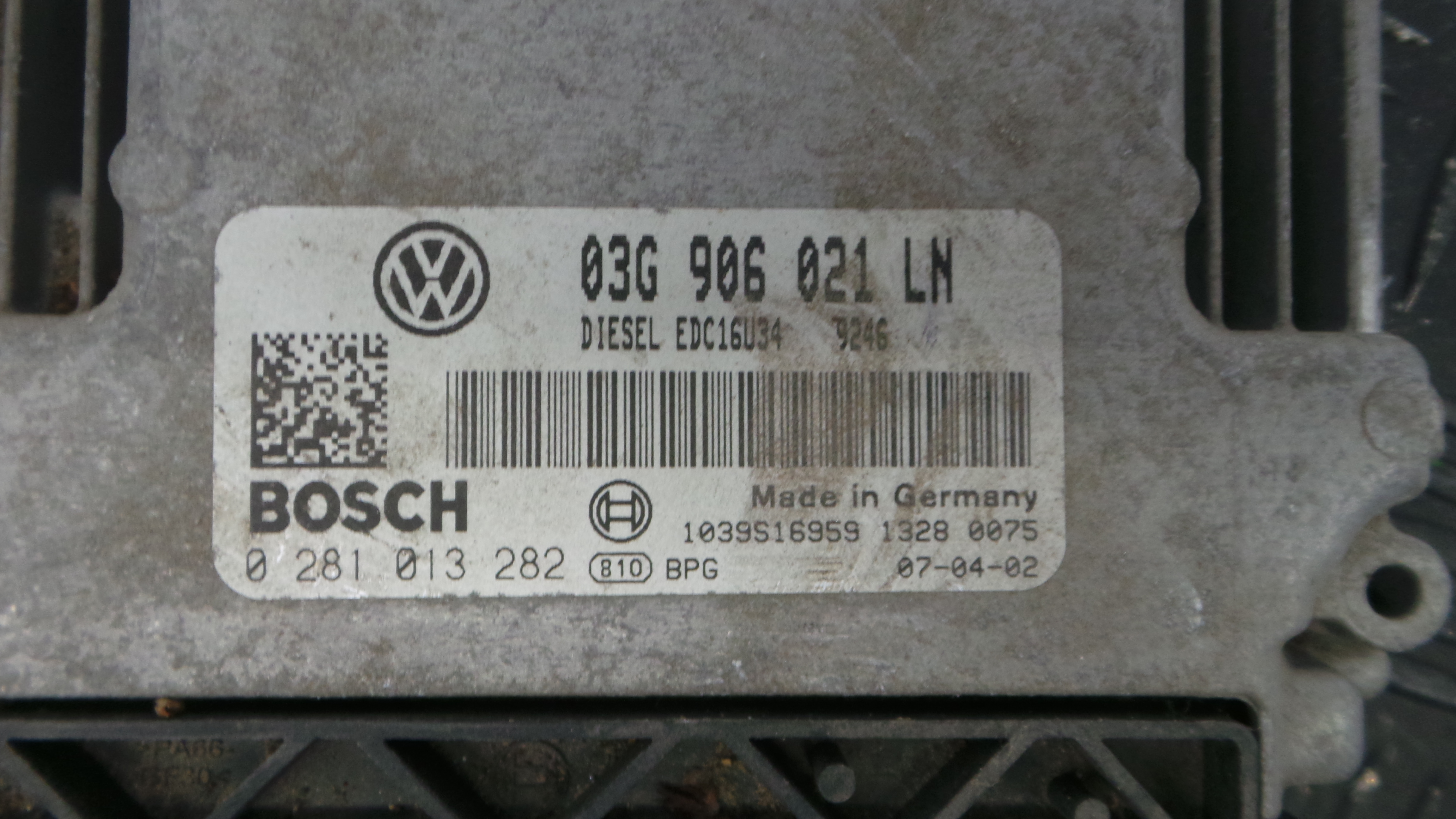 Centralina do Motor 03G906021LN - SEAT ALTEA (5P1)-33186339