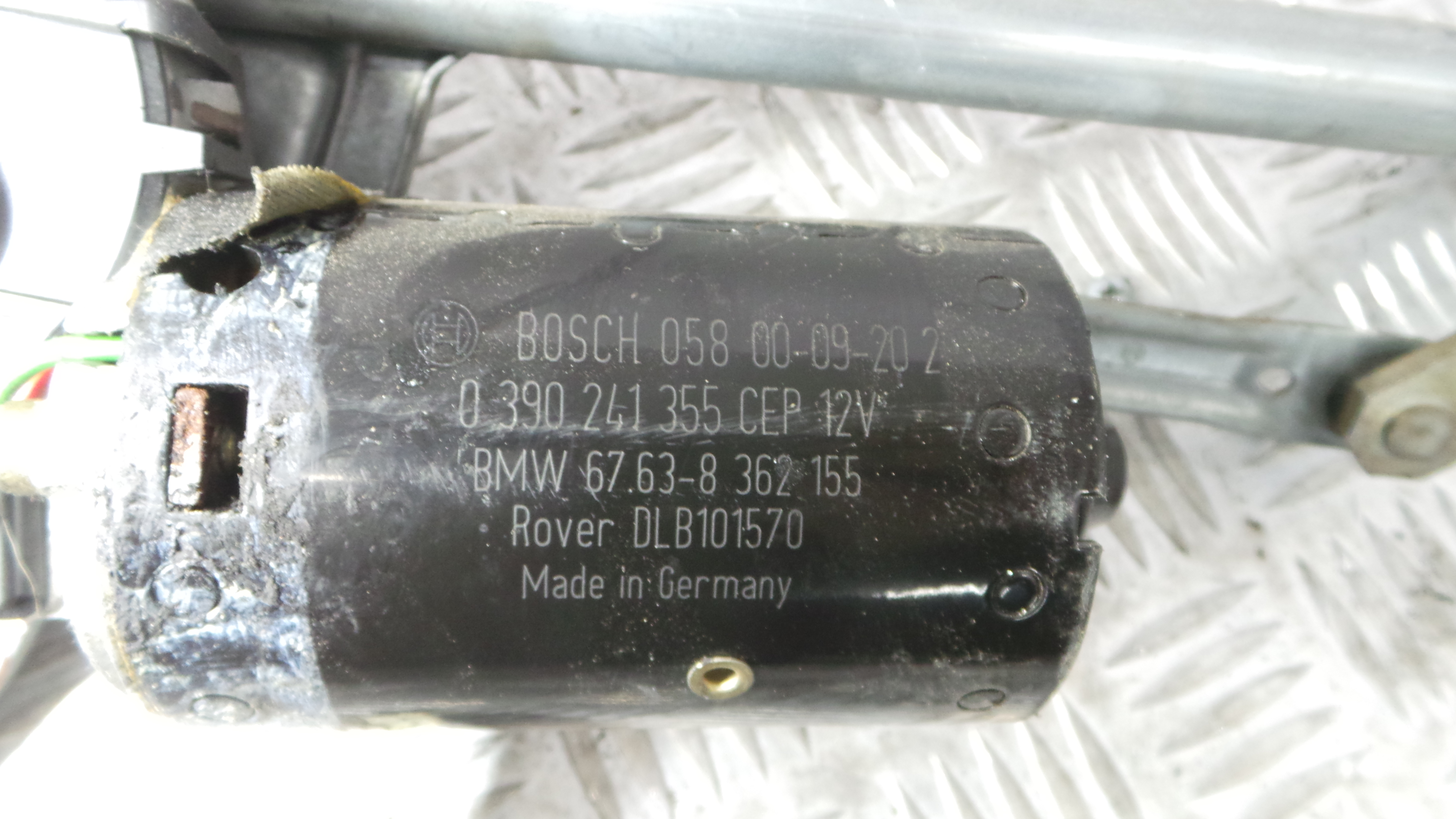 Motor Limpa Vidros Frente  67.63-8362155 - BMW 3 (E46)-33188122