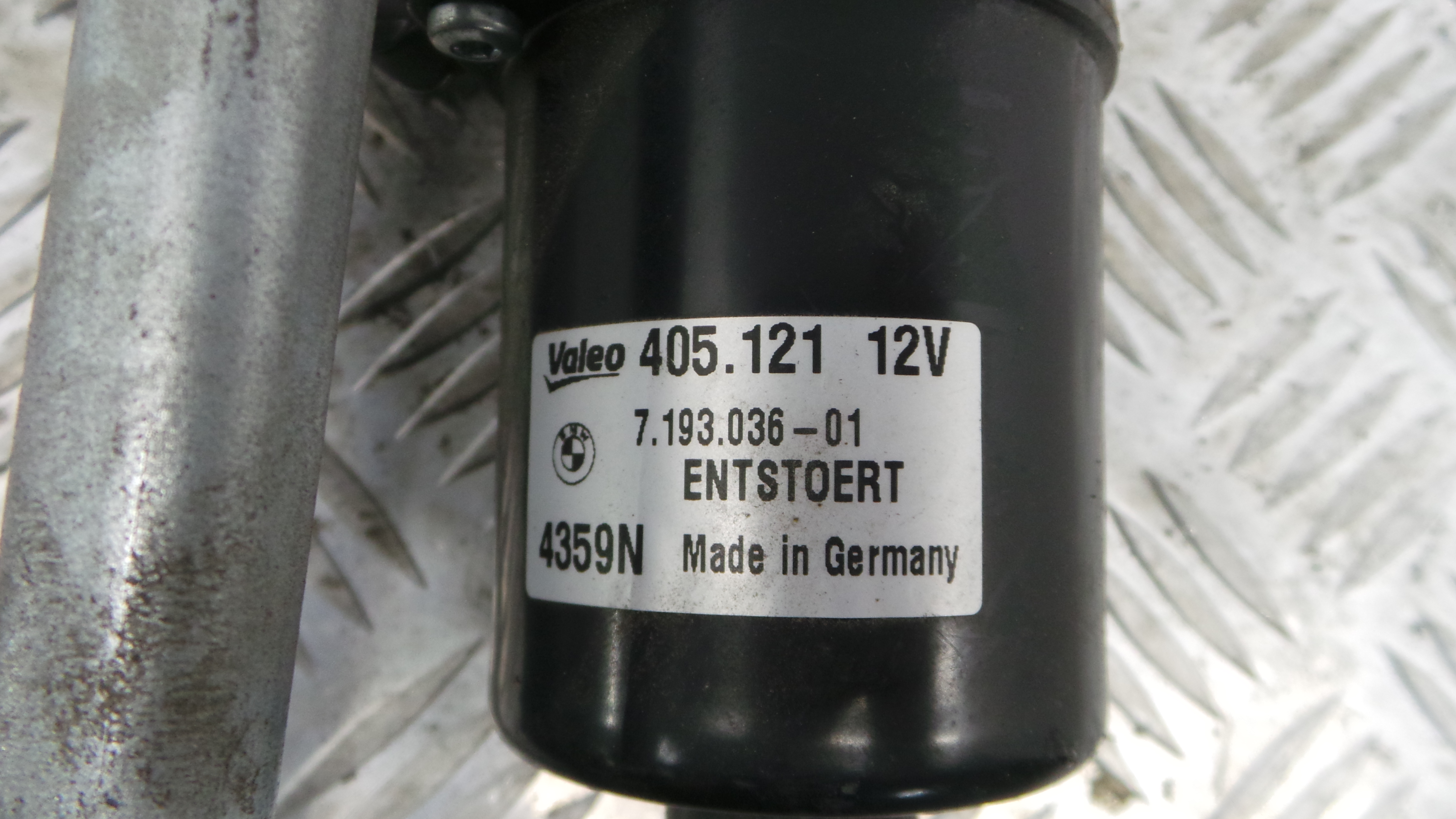 Motor Limpa Vidros Frente  7192693 - BMW 1 (E87)-33188125