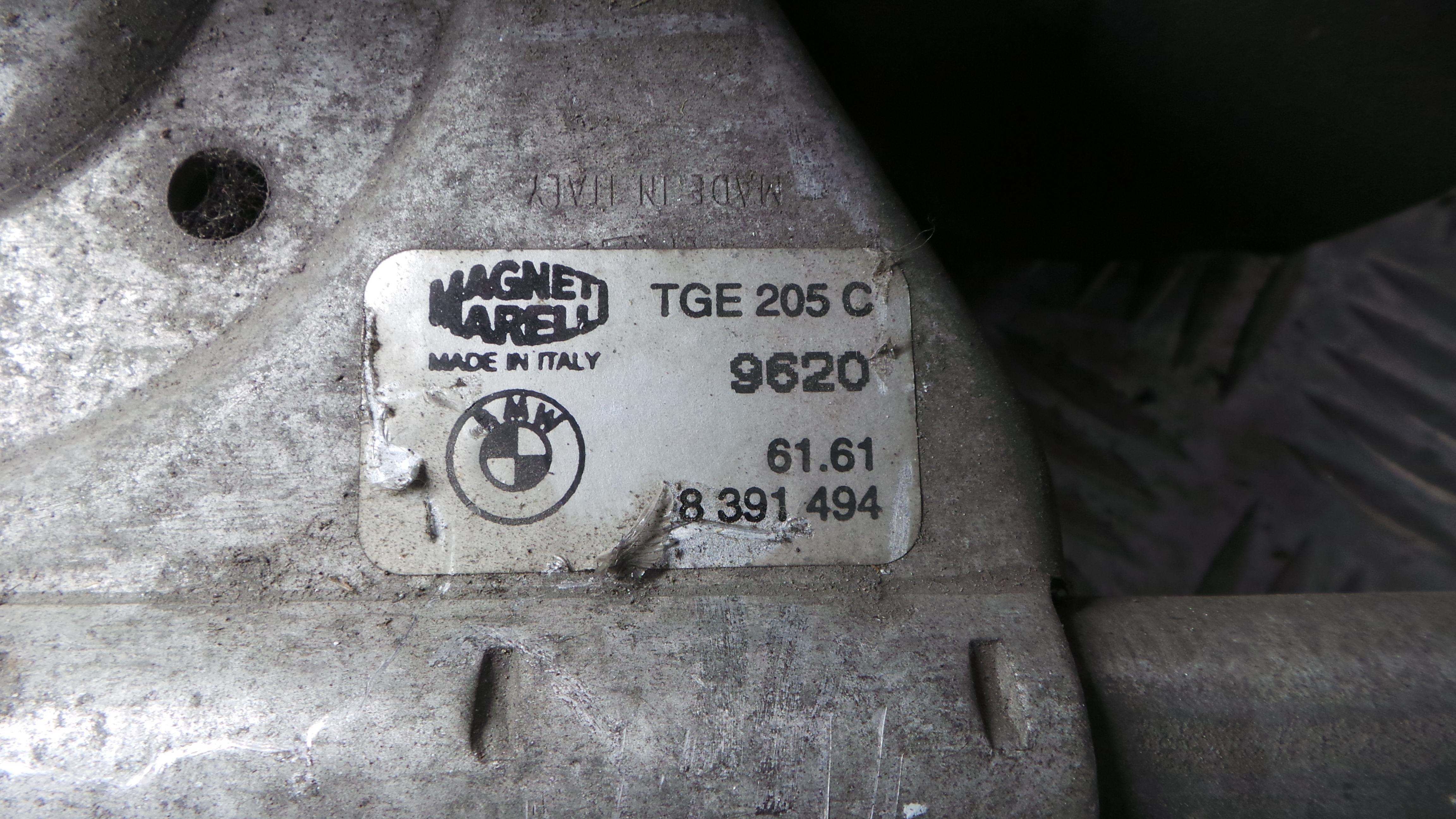 Motor Limpa Vidros Frente 61.61-1387463 - BMW 3 Compact (E36)-33188165