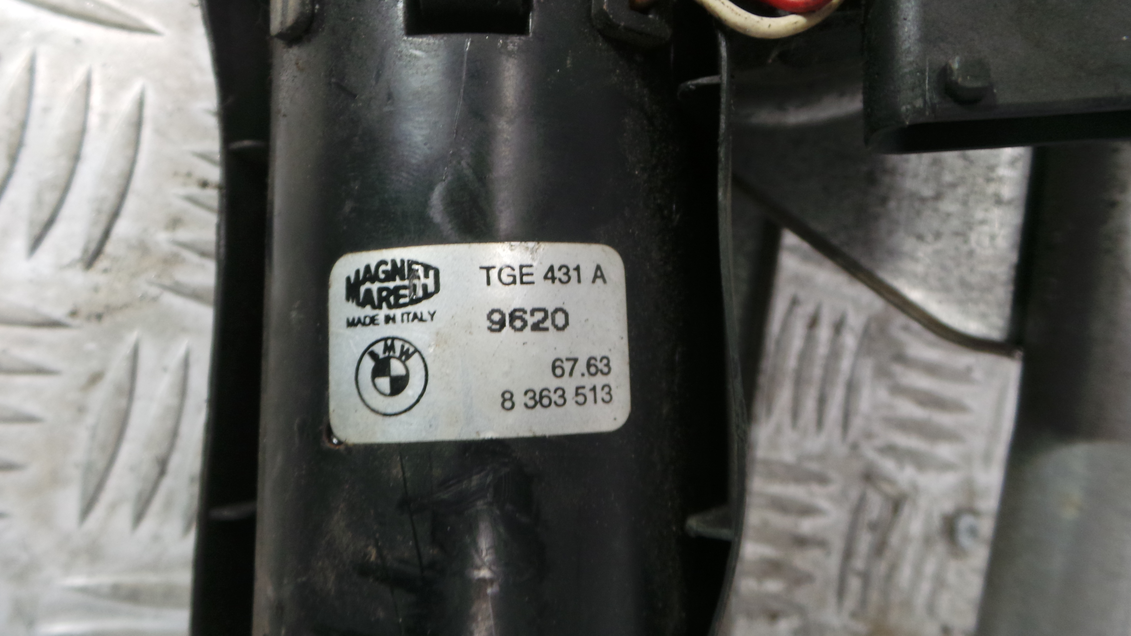 Motor Limpa Vidros Frente 61.61-1387463 - BMW 3 Compact (E36)-33188165