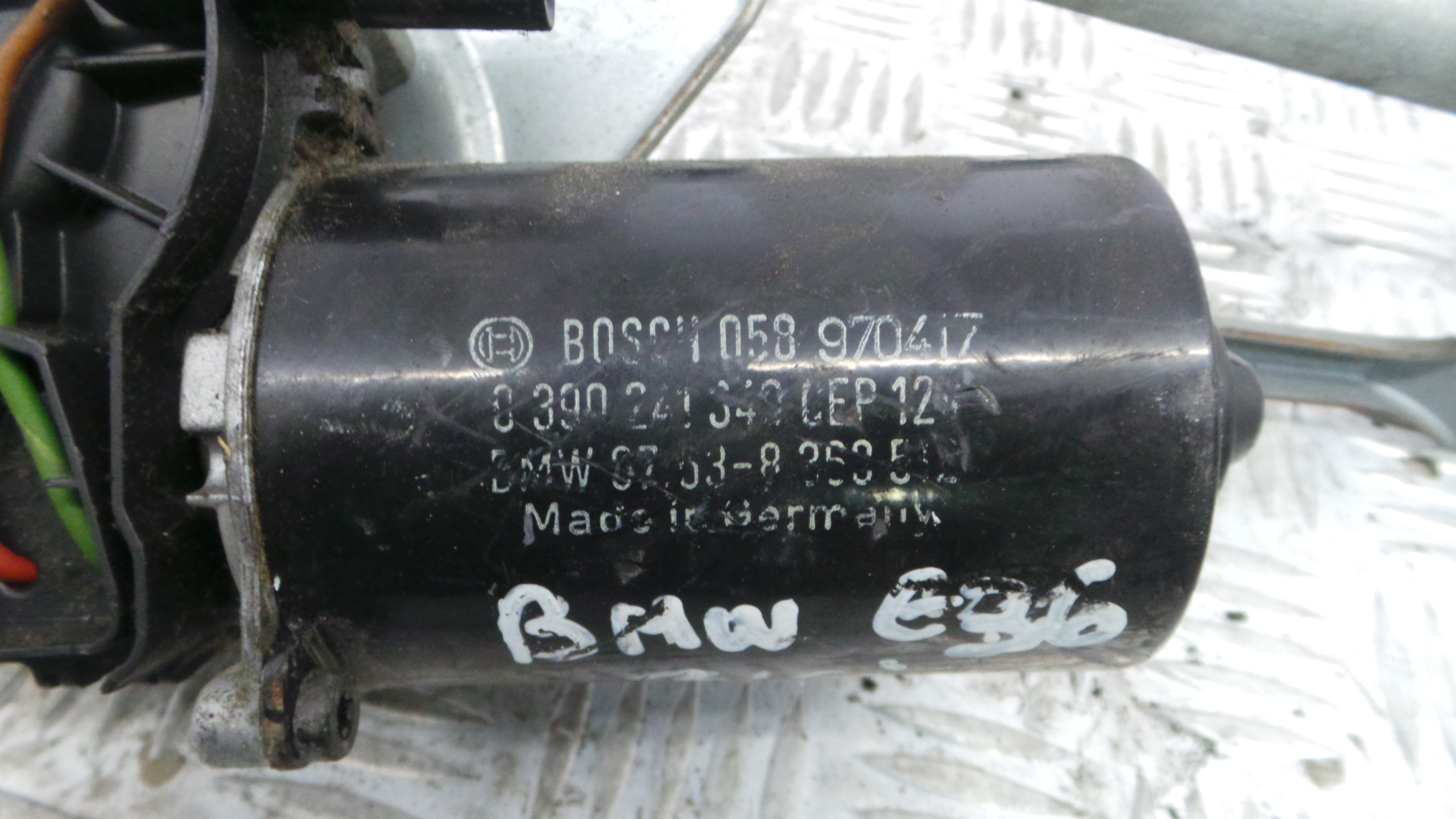 Motor Limpa Vidros Frente  61.61-8391420 - BMW 3 (E36)-33188178