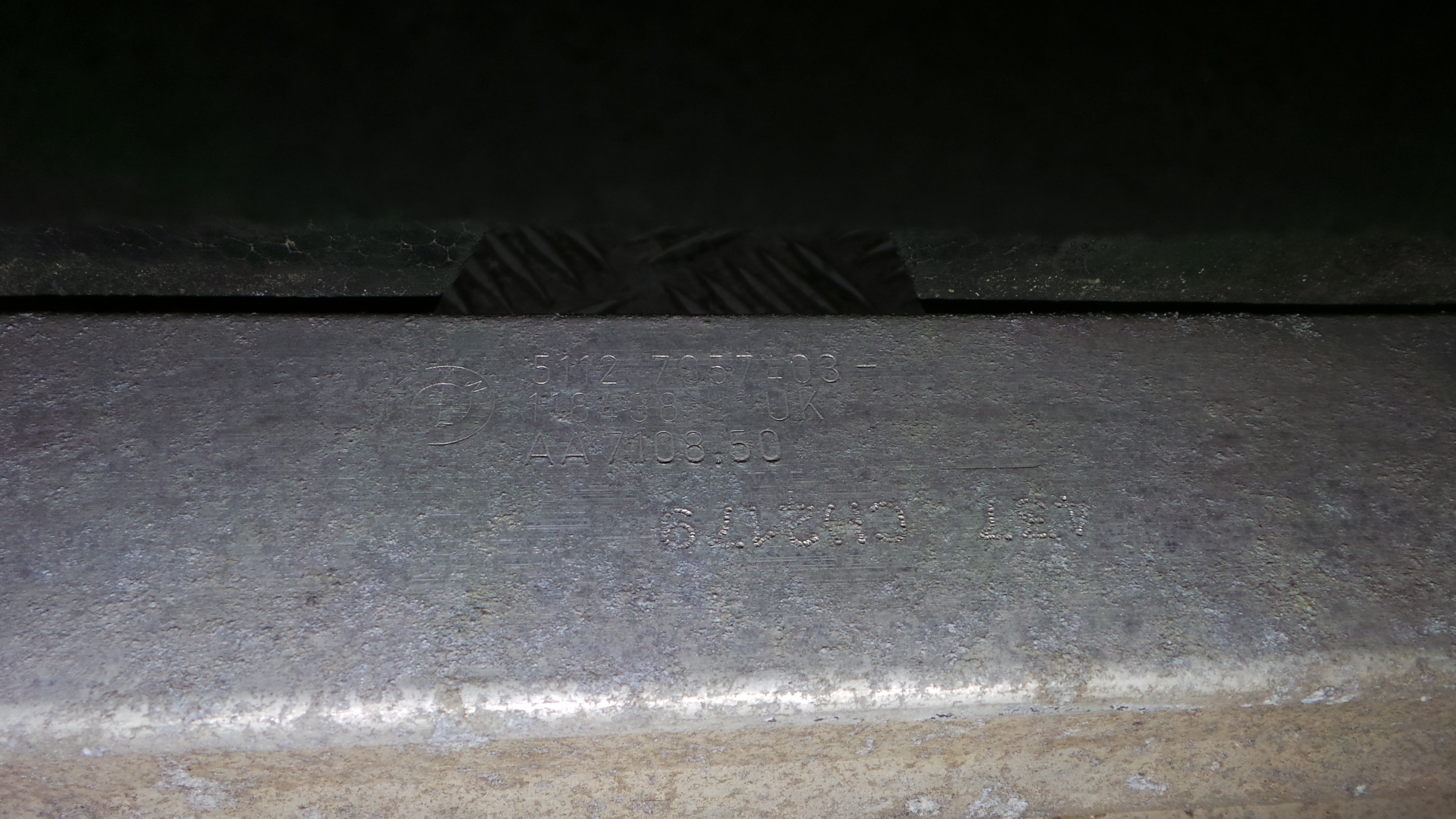 Reforco do Para Choques Traseiro 51.12-7057403 - MINI MINI (R56)-33188248