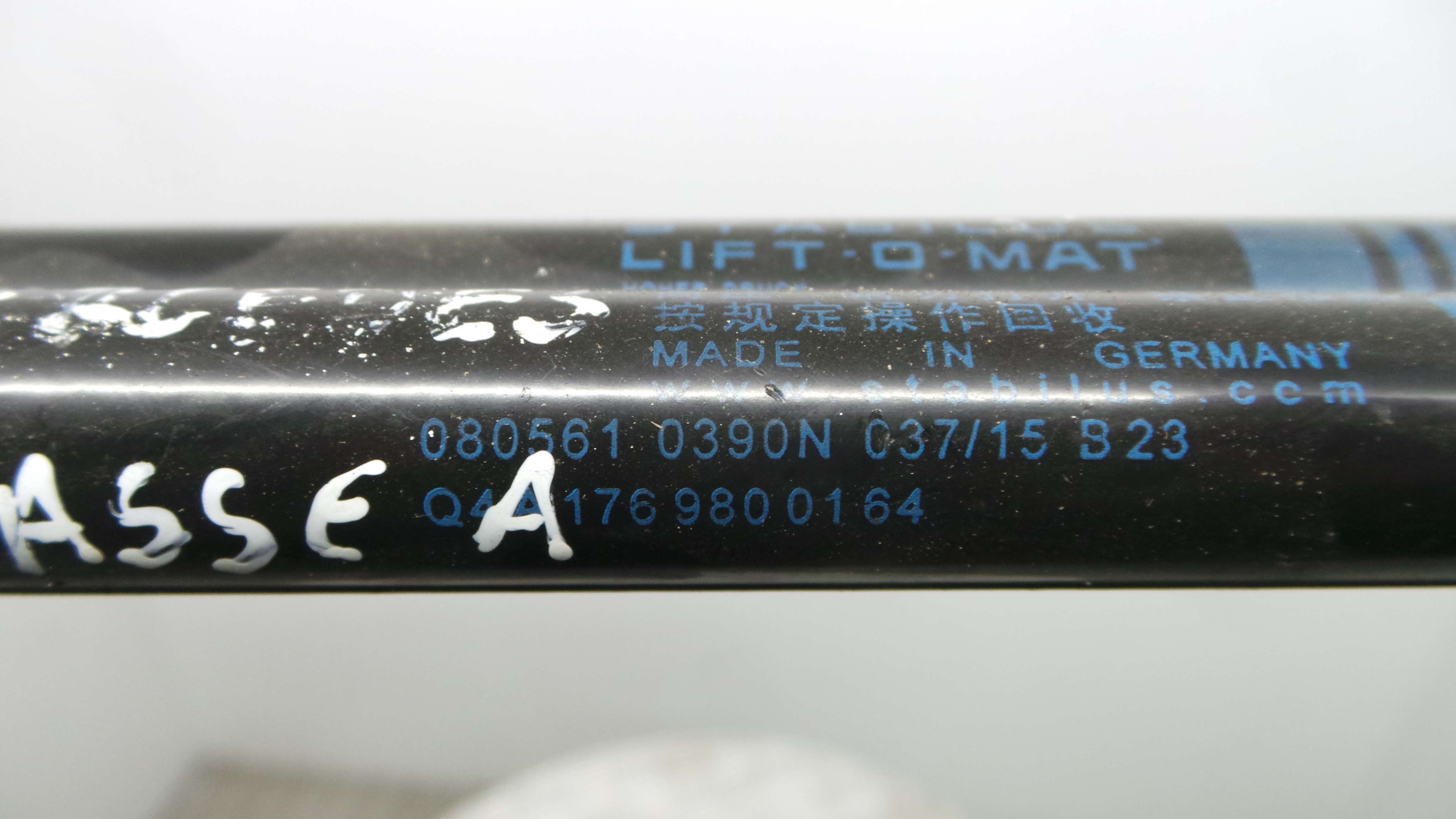 Amortecedor da Mala A1769800164 - MERCEDES-BENZ A-CLASS (W176)-33188485