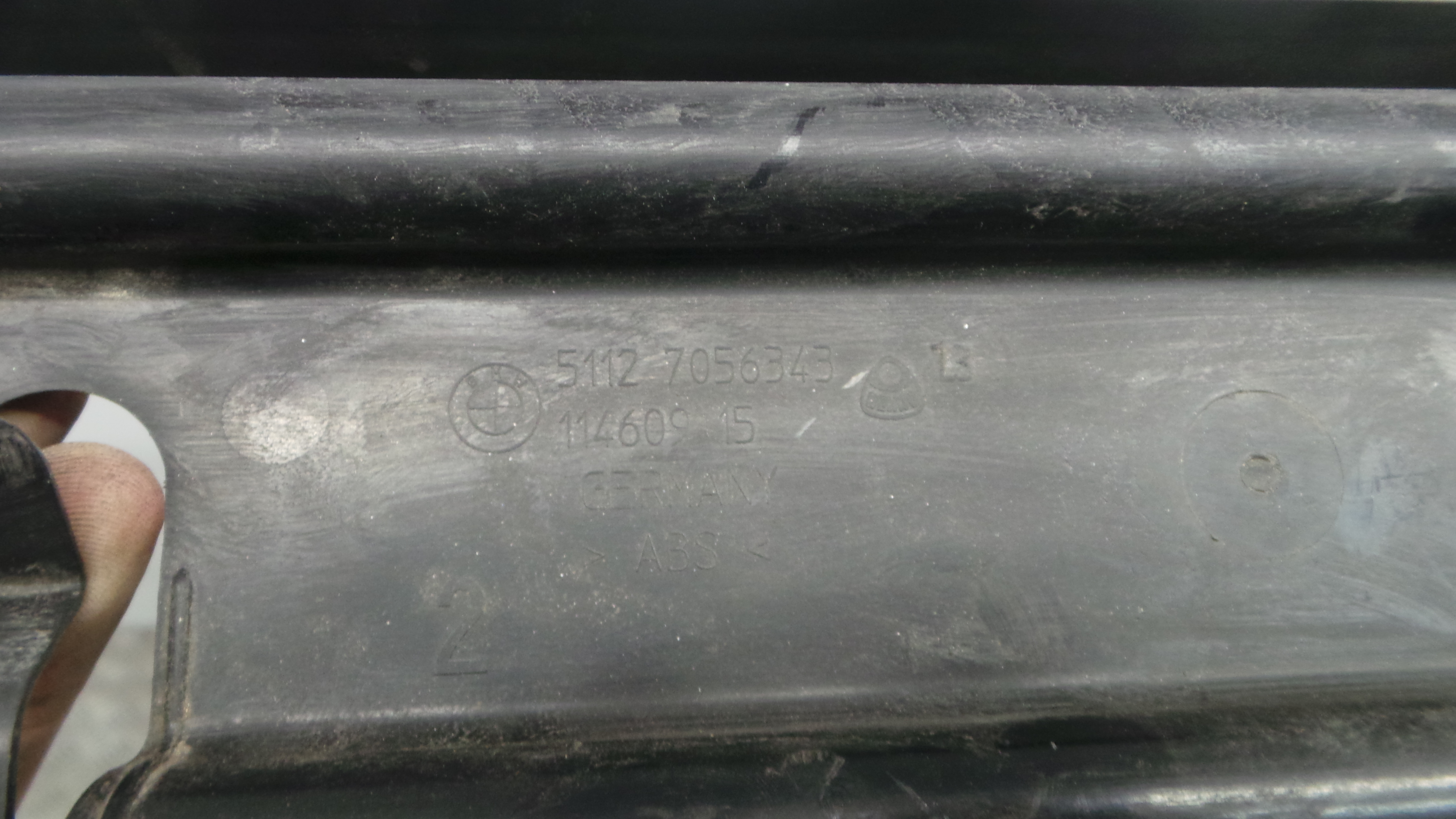 Reforco do Para Choques Traseiro  51.12-7056343 - BMW 5 (E60)-33189243