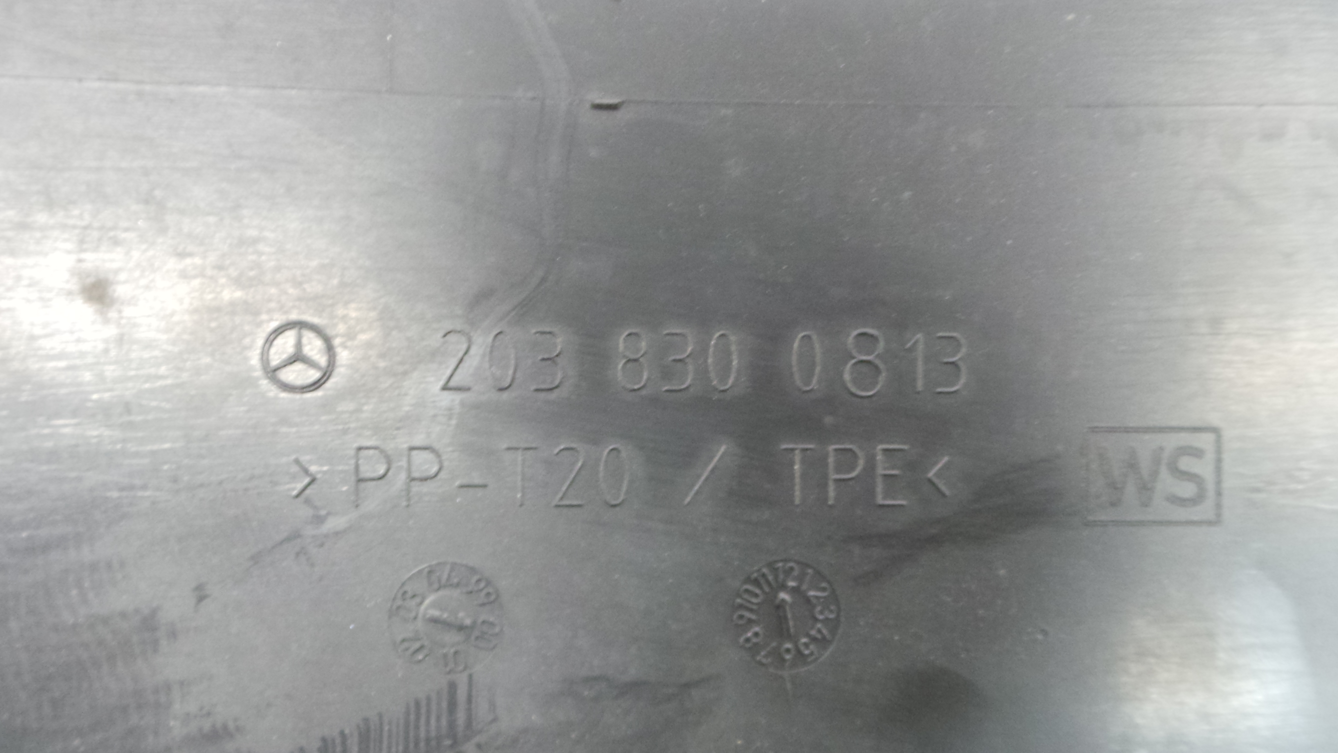 Torpedo 2038300813 - MERCEDES-BENZ C-CLASS (W203)-33189326