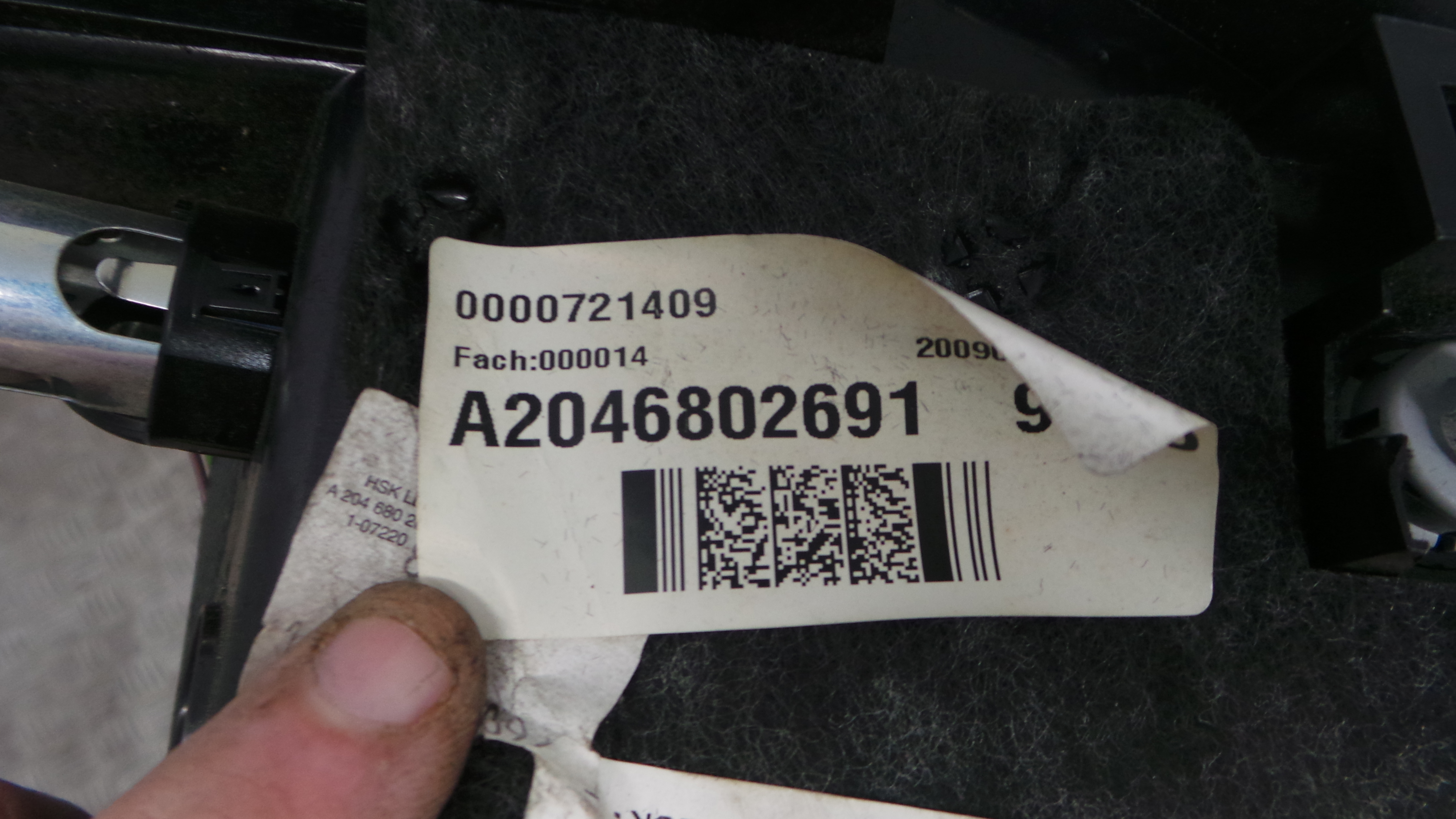 Porta Luvas  A2046802691 - MERCEDES-BENZ C-CLASS (W204)-33189475