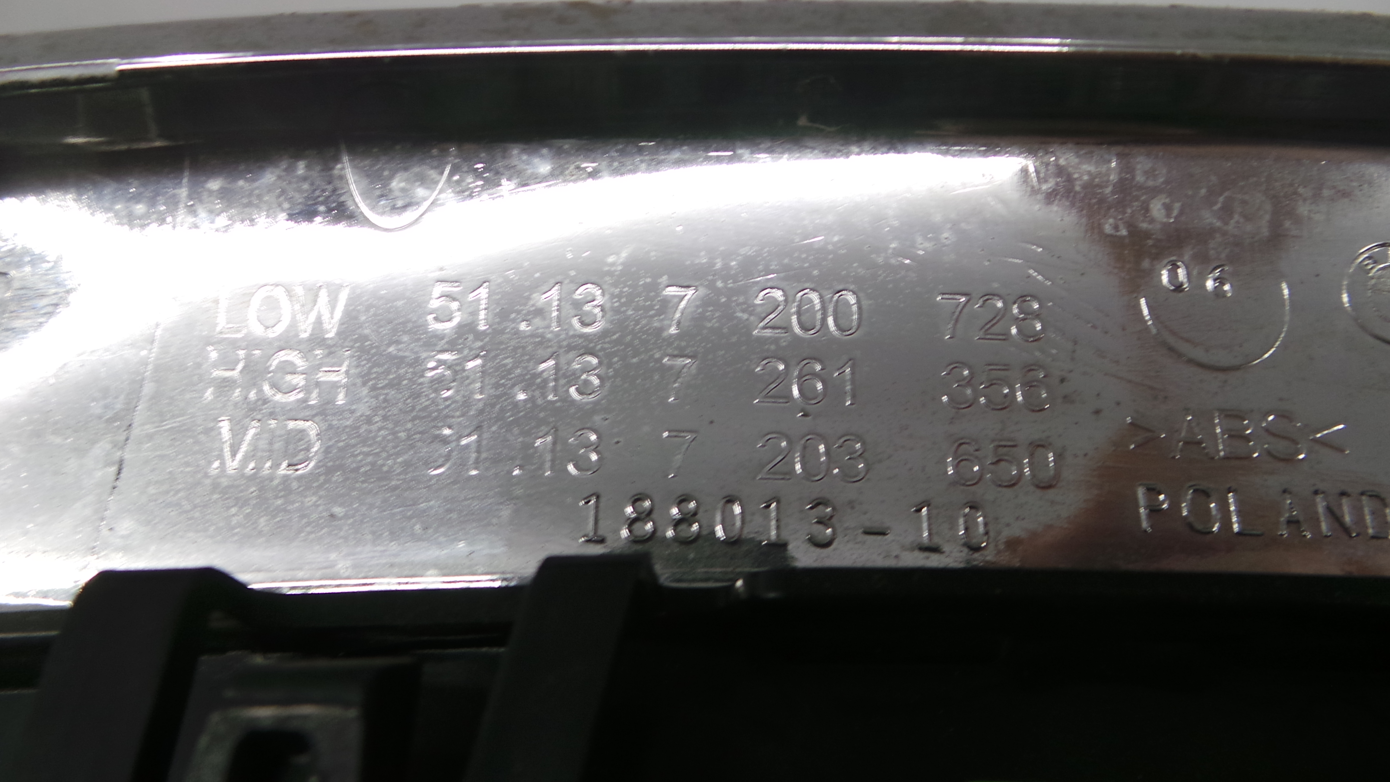 Grelha da Frente 51.13-7200728 - BMW 5 (F10)-33189682