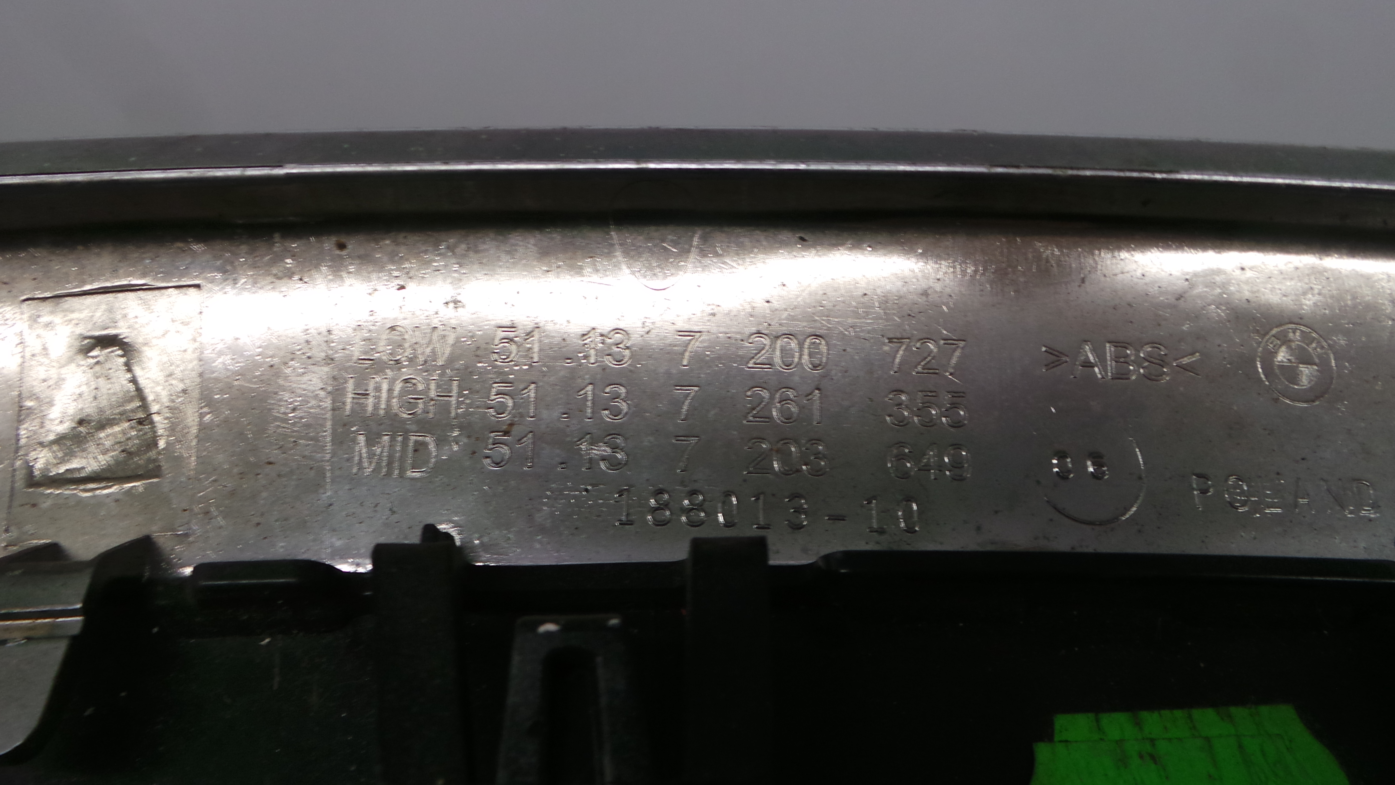 Grelha da Frente 51.13-7200727 - BMW 5 (F10)-33189707