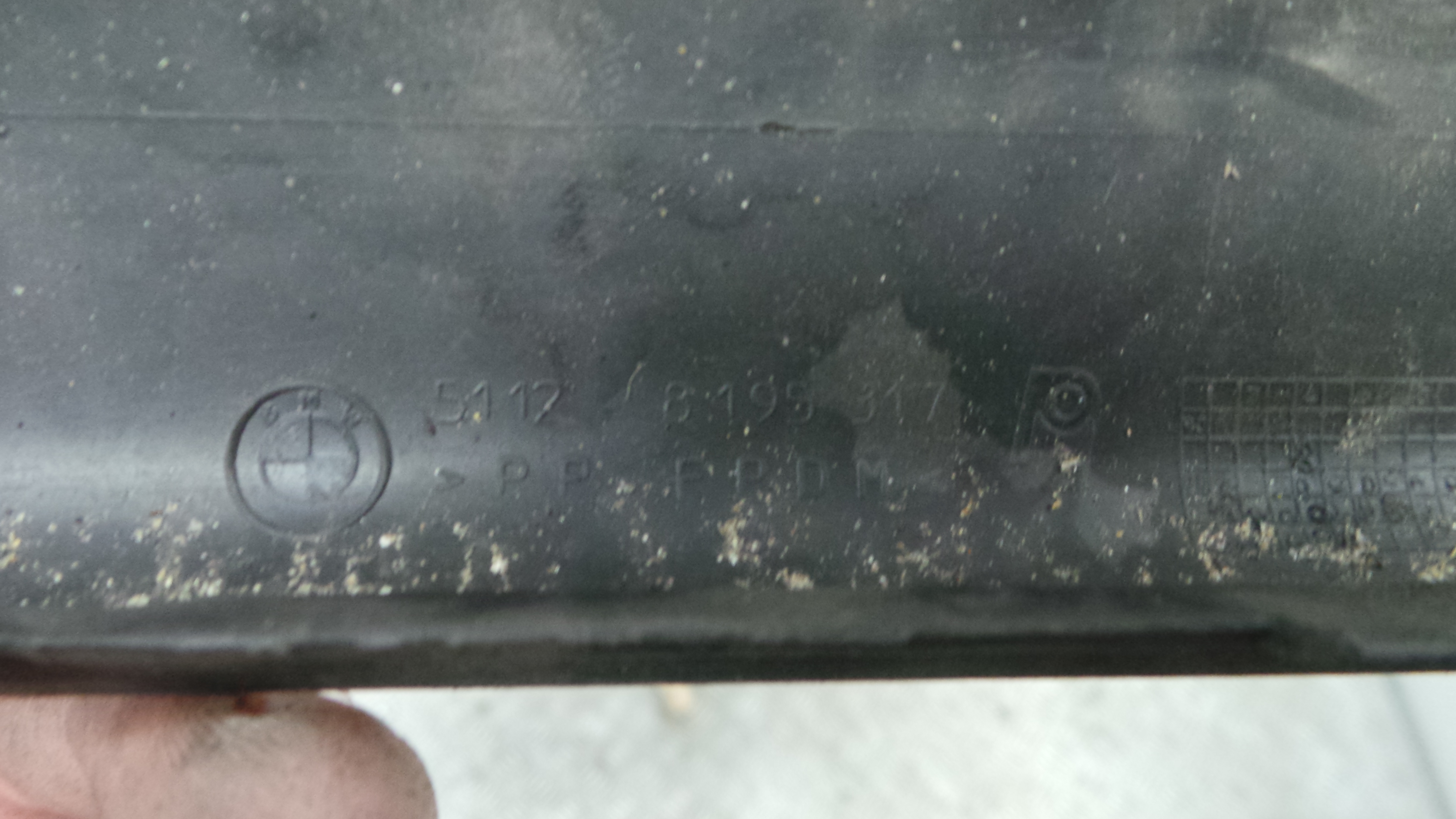 Suporte do Para Choques 51.12-8195317 - BMW 3 (E46)-33189777