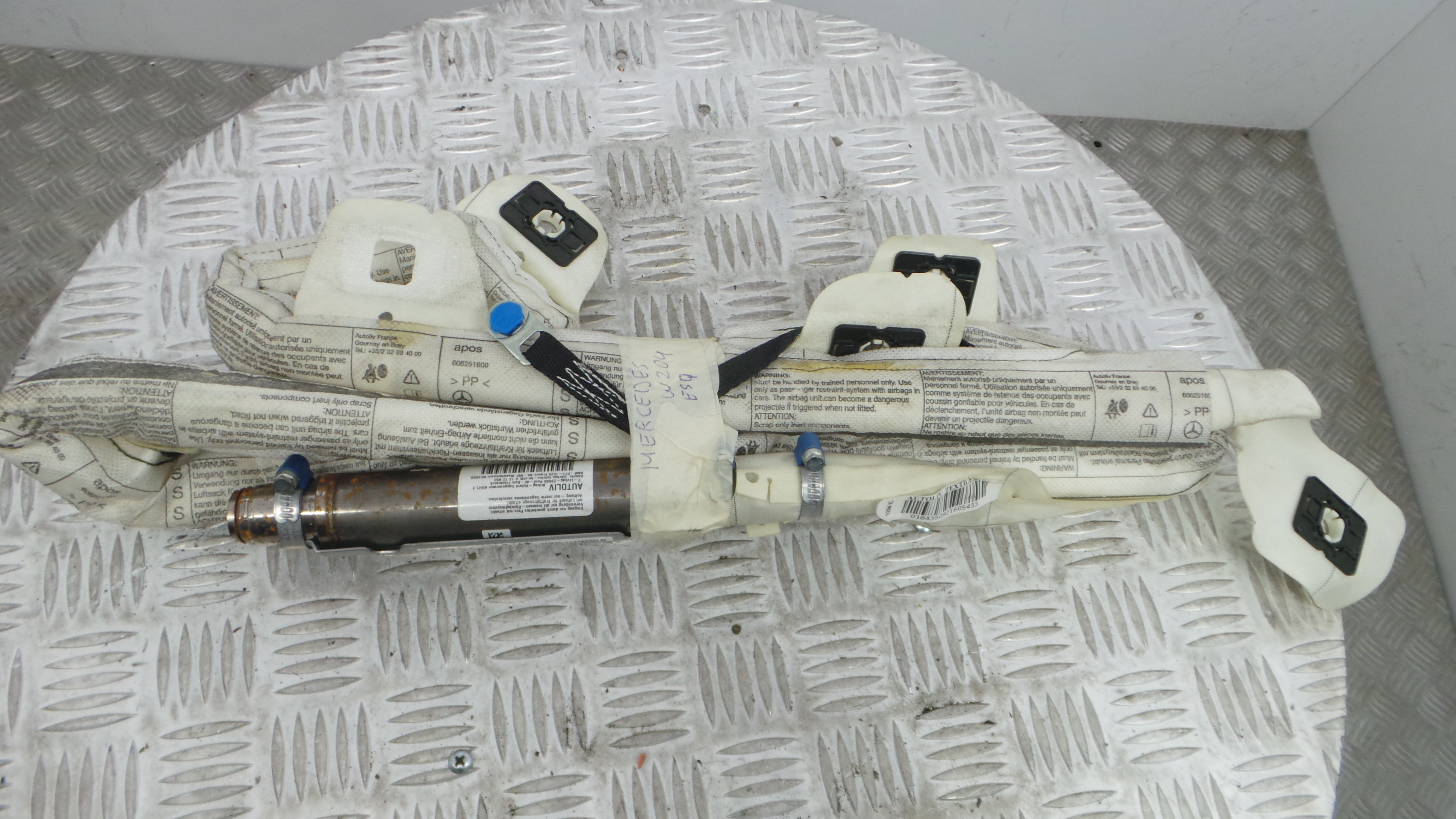 Airbags de Cortina Esq 2048600705 - MERCEDES-BENZ C-CLASS (W204)-33190110 Airbags de Cortina Esq 2048600705 - MERCEDES-BENZ C-CLASS (W204)-33190110