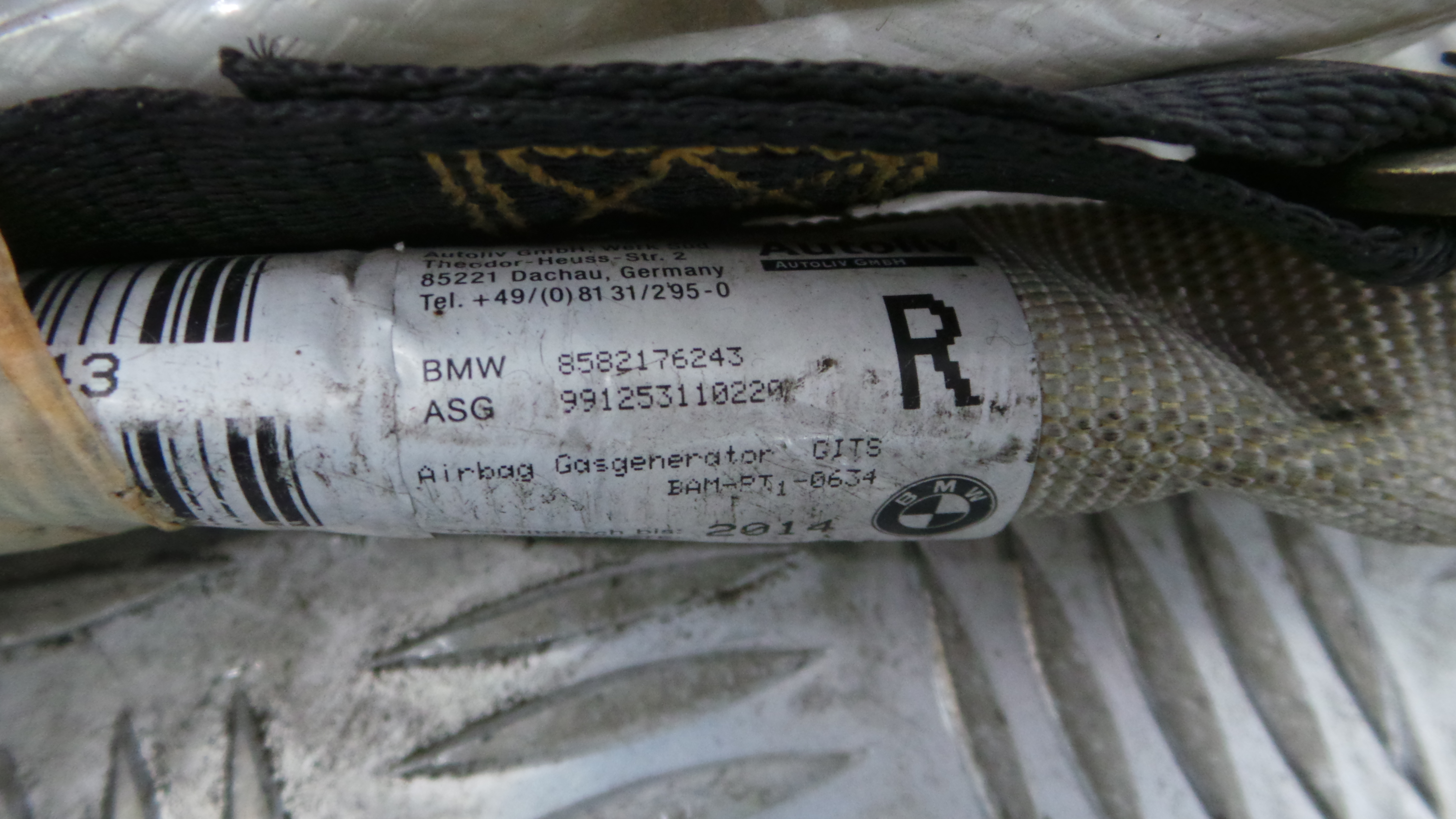 Airbags de Cortina Dto 85.82-176243 - BMW 5 (E39)-33190133