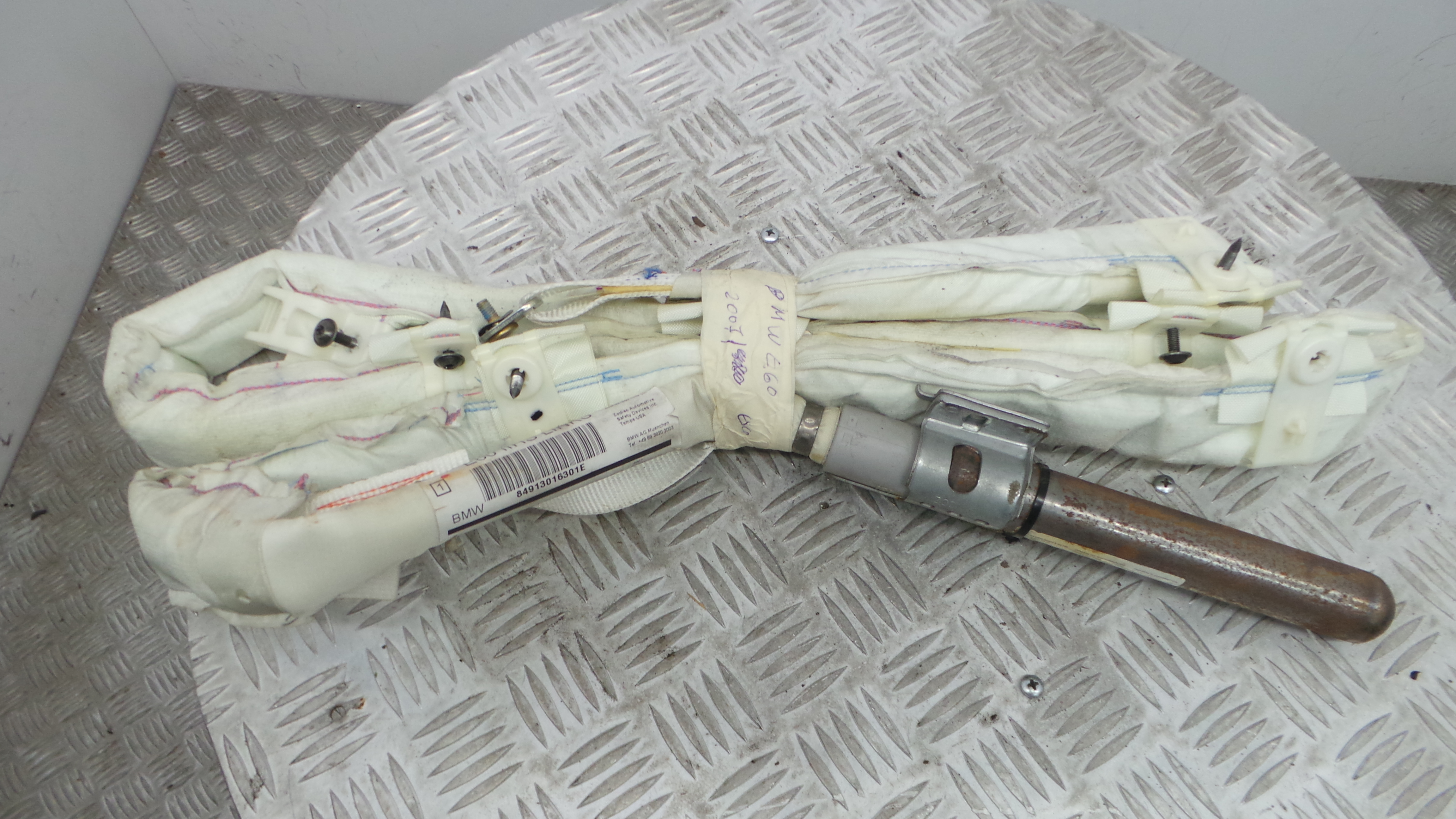 Airbags de Cortina Esq 84.91-3016301E - BMW 5 (E60)-33190138 Airbags de Cortina Esq 84.91-3016301E - BMW 5 (E60)-33190138