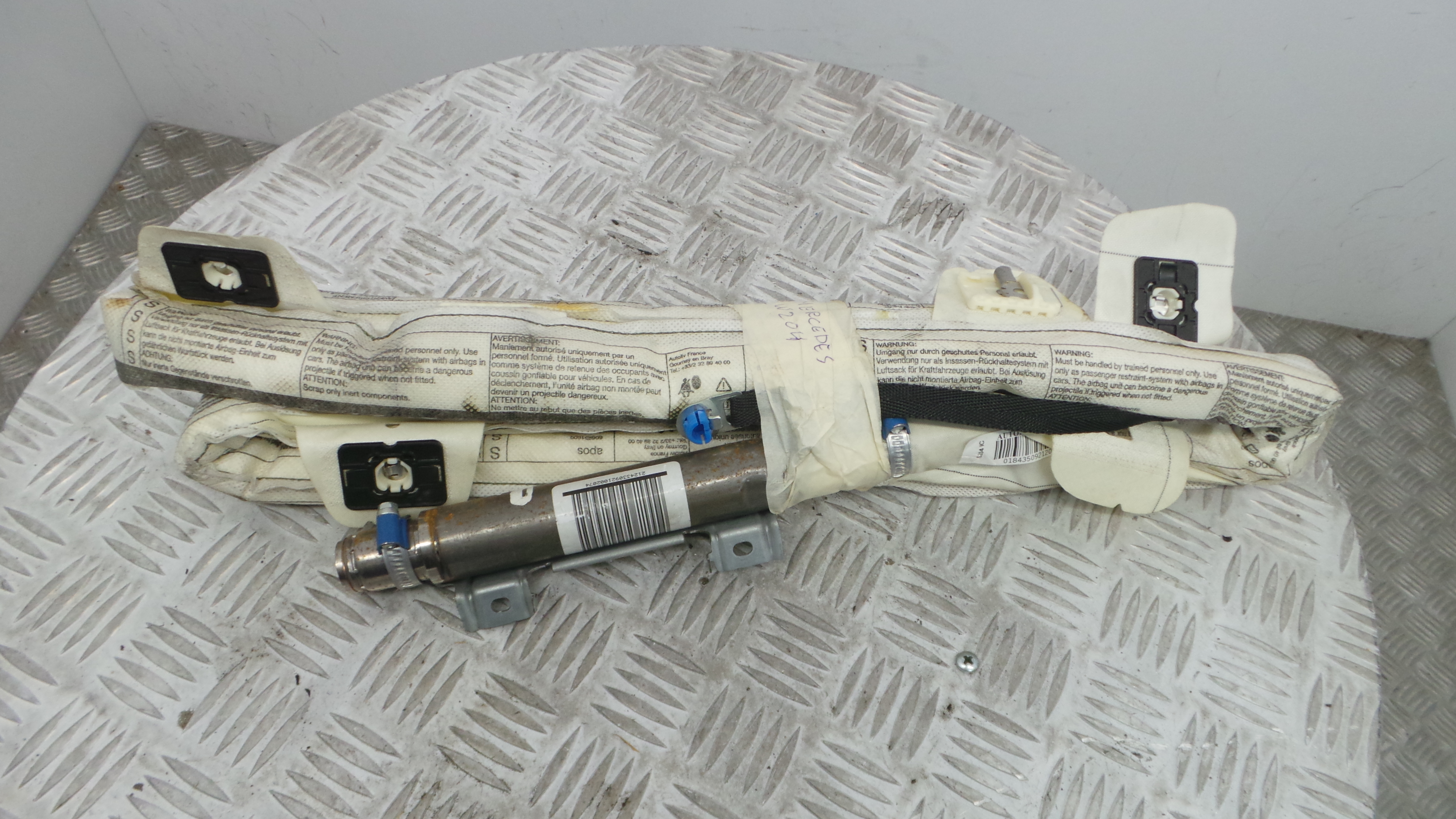 Airbags de Cortina Dto 2048600805 - MERCEDES-BENZ C-CLASS (W204)-33190144 Airbags de Cortina Dto 2048600805 - MERCEDES-BENZ C-CLASS (W204)-33190144