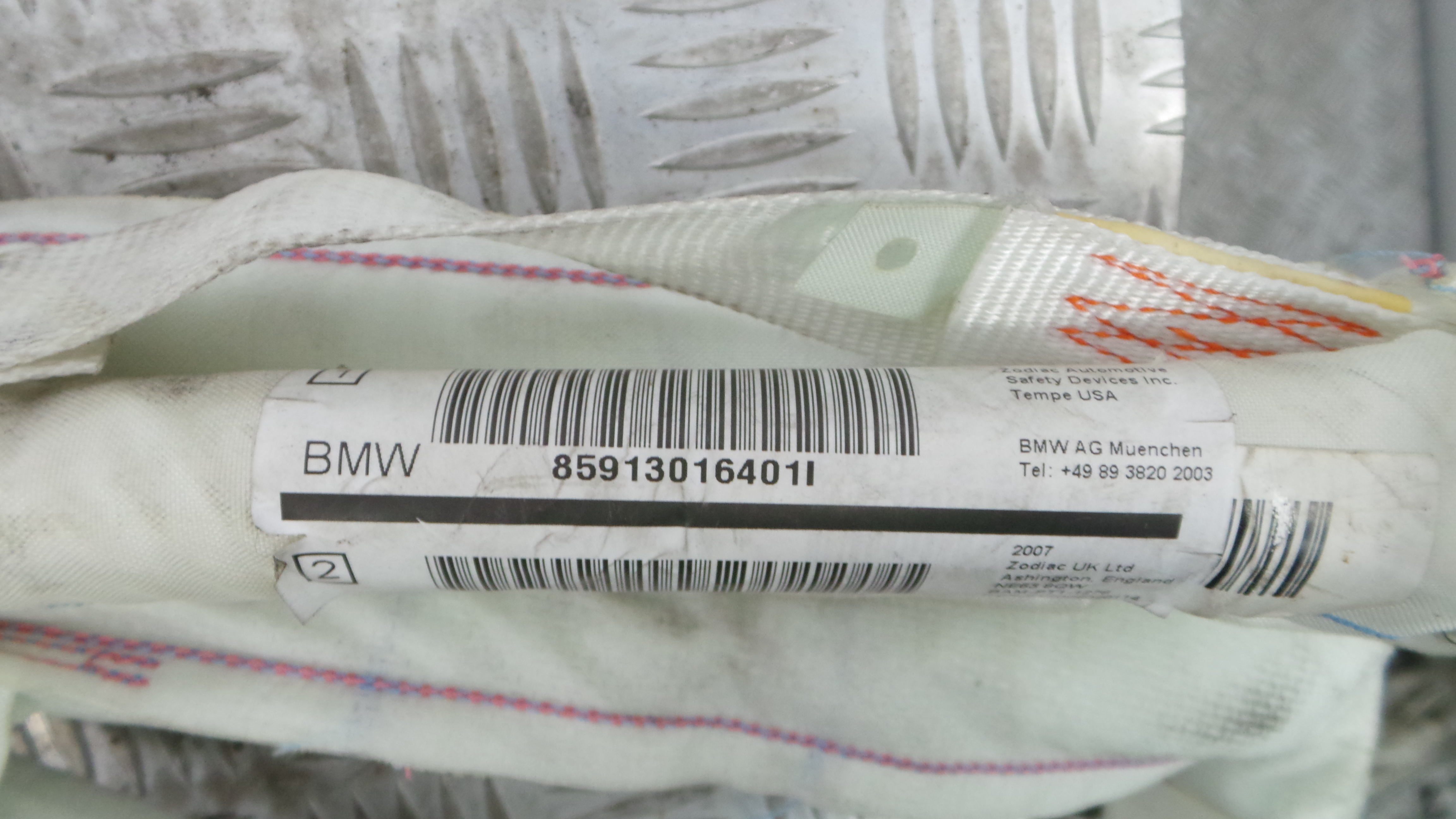 Airbags de Cortina Dto 85.91-3016401I - BMW 5 (E60)-33190157