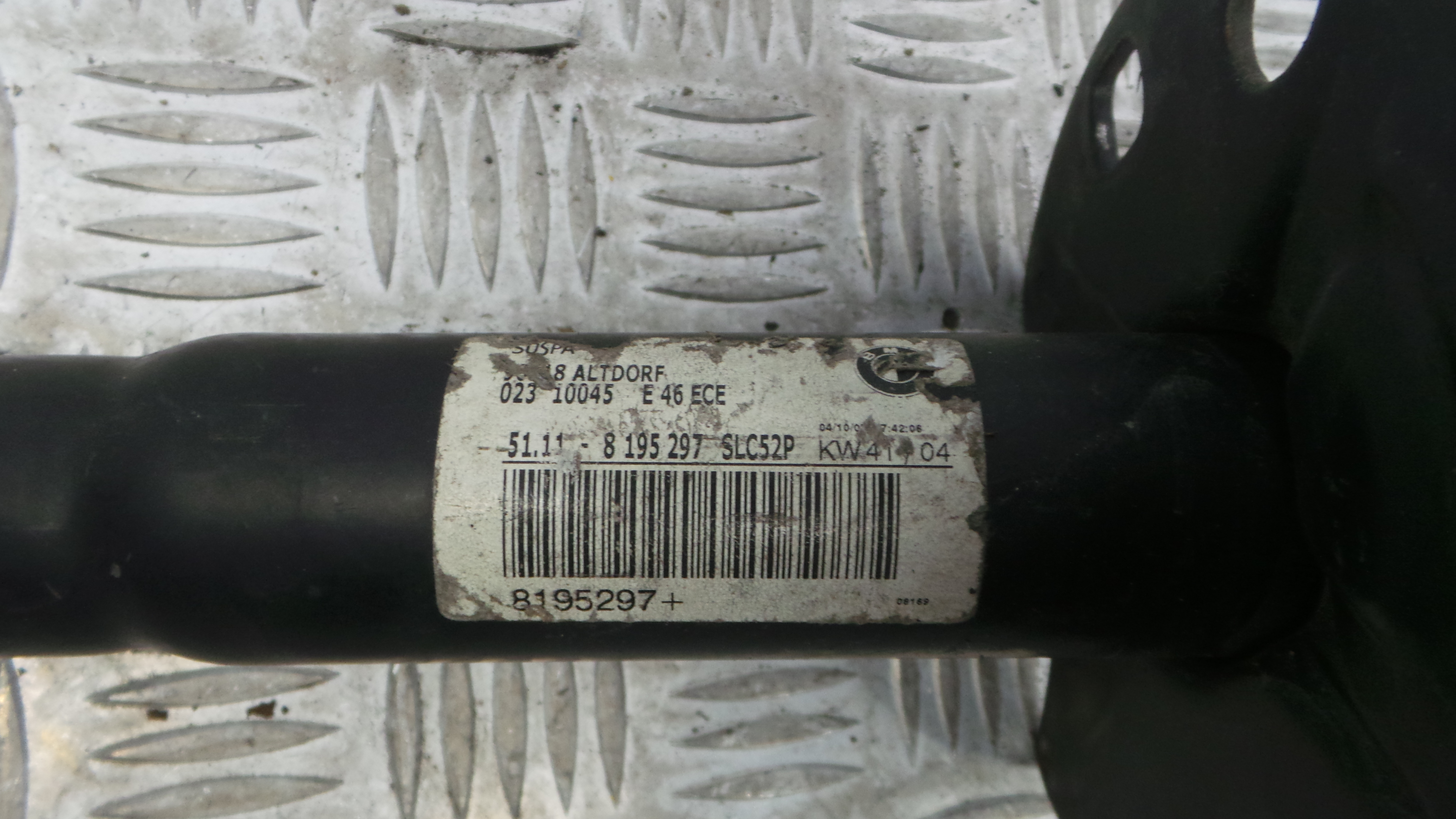 Amortecedor Impacto Para Choque Frente 51.11-8195297 - BMW 3 (E46)-33190317