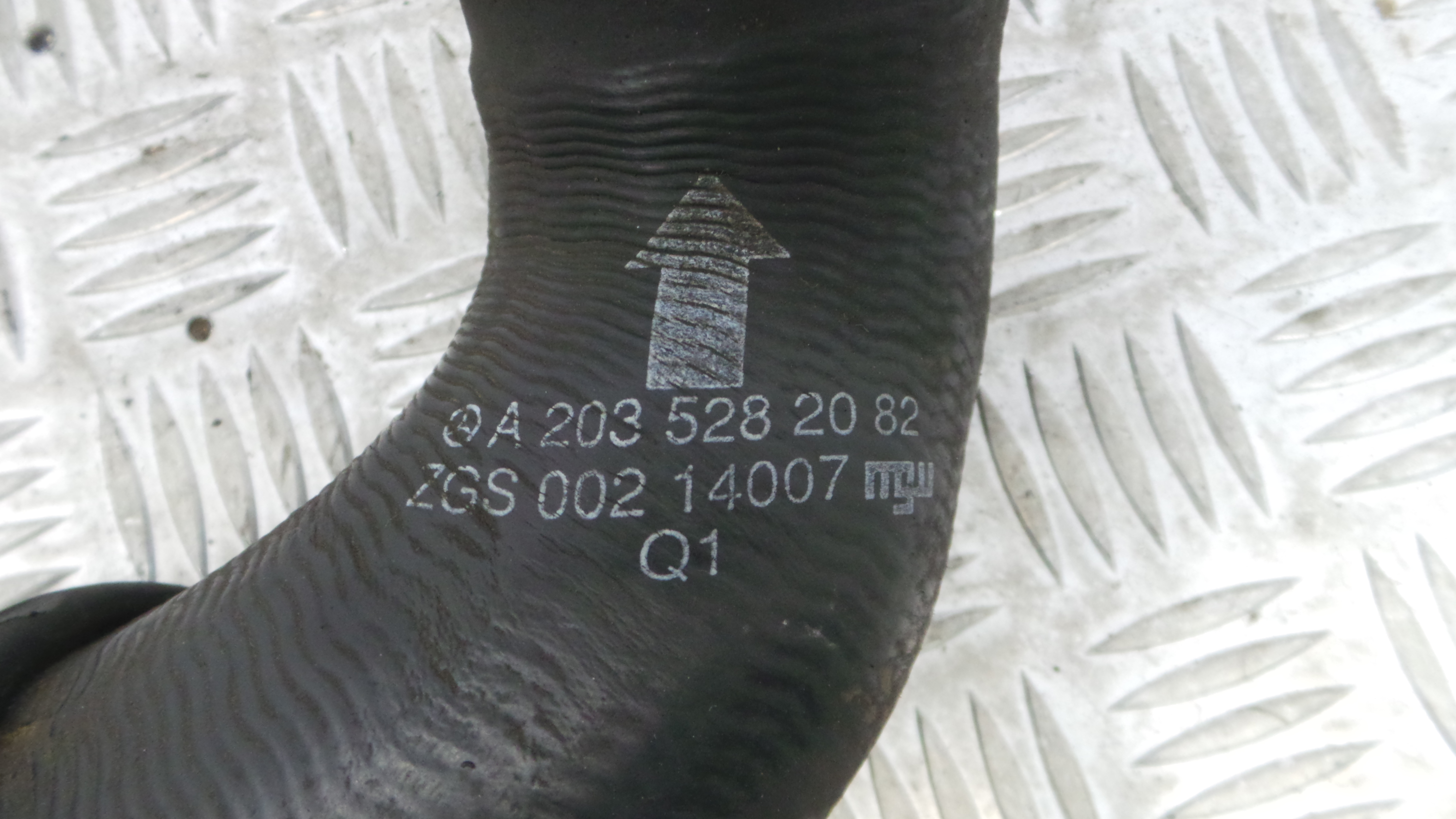 Tubo Intercooler A2035282082 - MERCEDES-BENZ C-CLASS (W203)-33191277