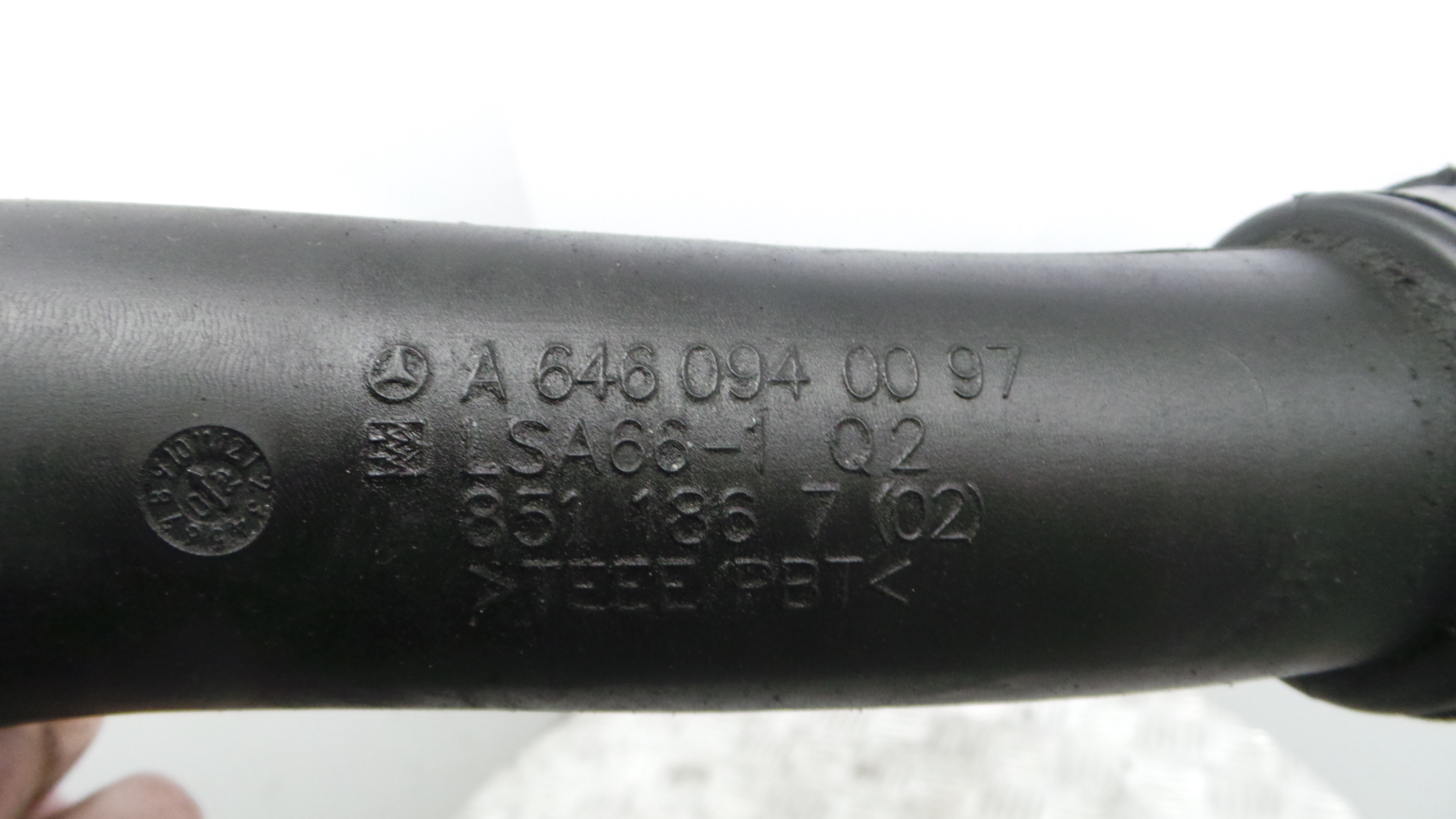 Tubo Intercooler A6460940097 - MERCEDES-BENZ C-CLASS (W203)-33191309