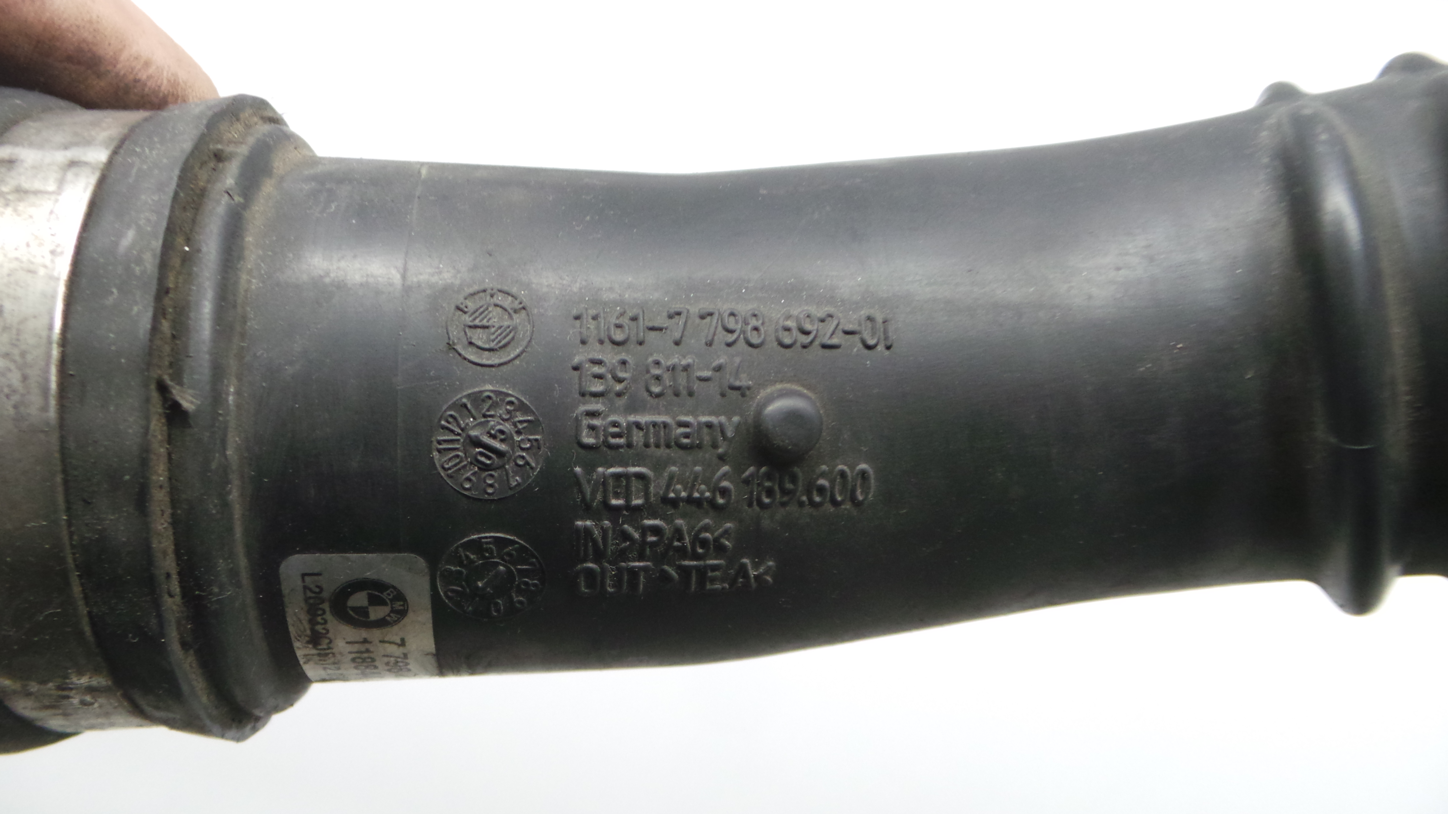 Tubo Intercooler 11.61-7798692 - BMW 1 (E87)-33191363