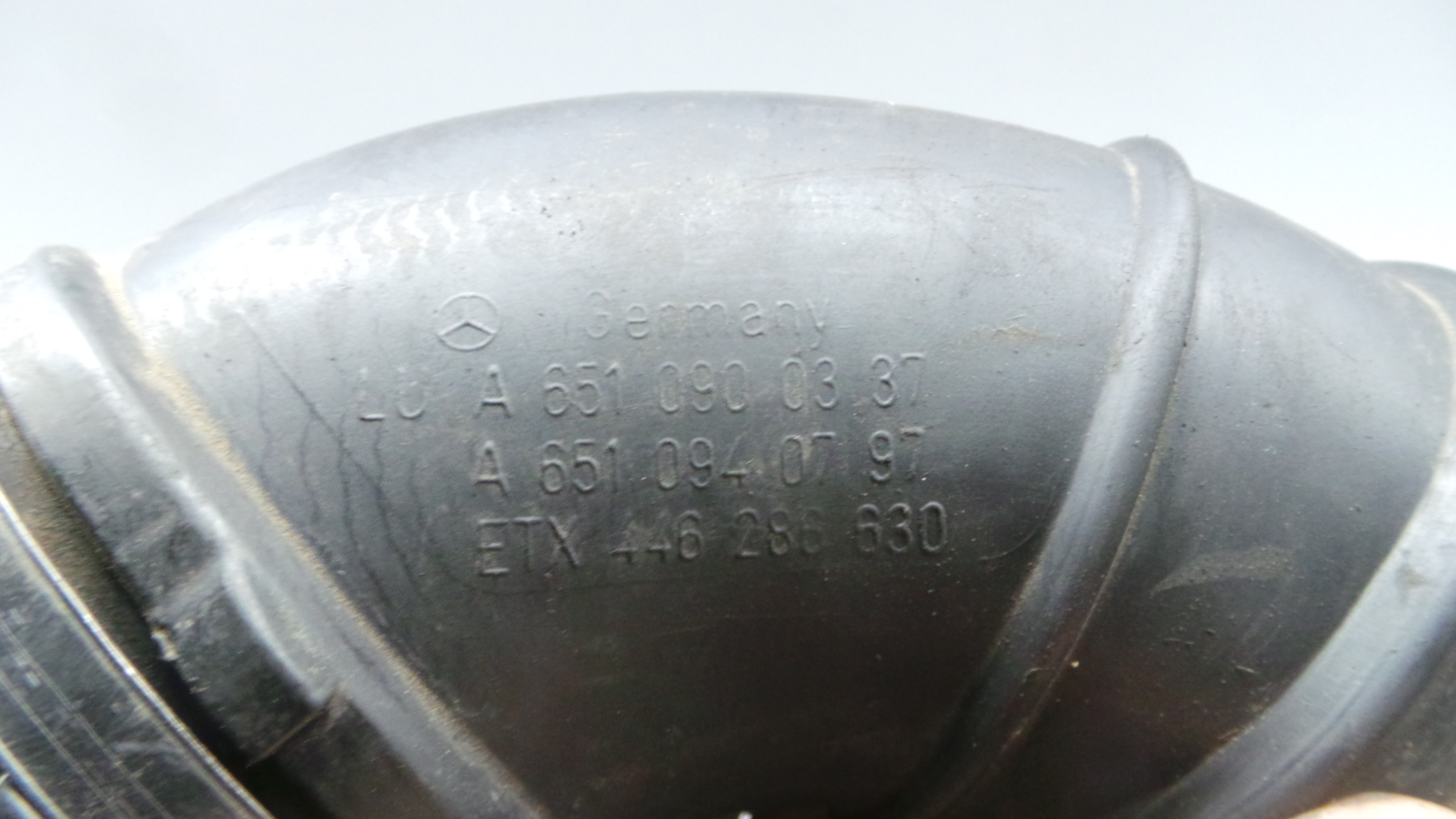 Tubo Intercooler A6510900337 - MERCEDES-BENZ C-CLASS (W204)-33191380