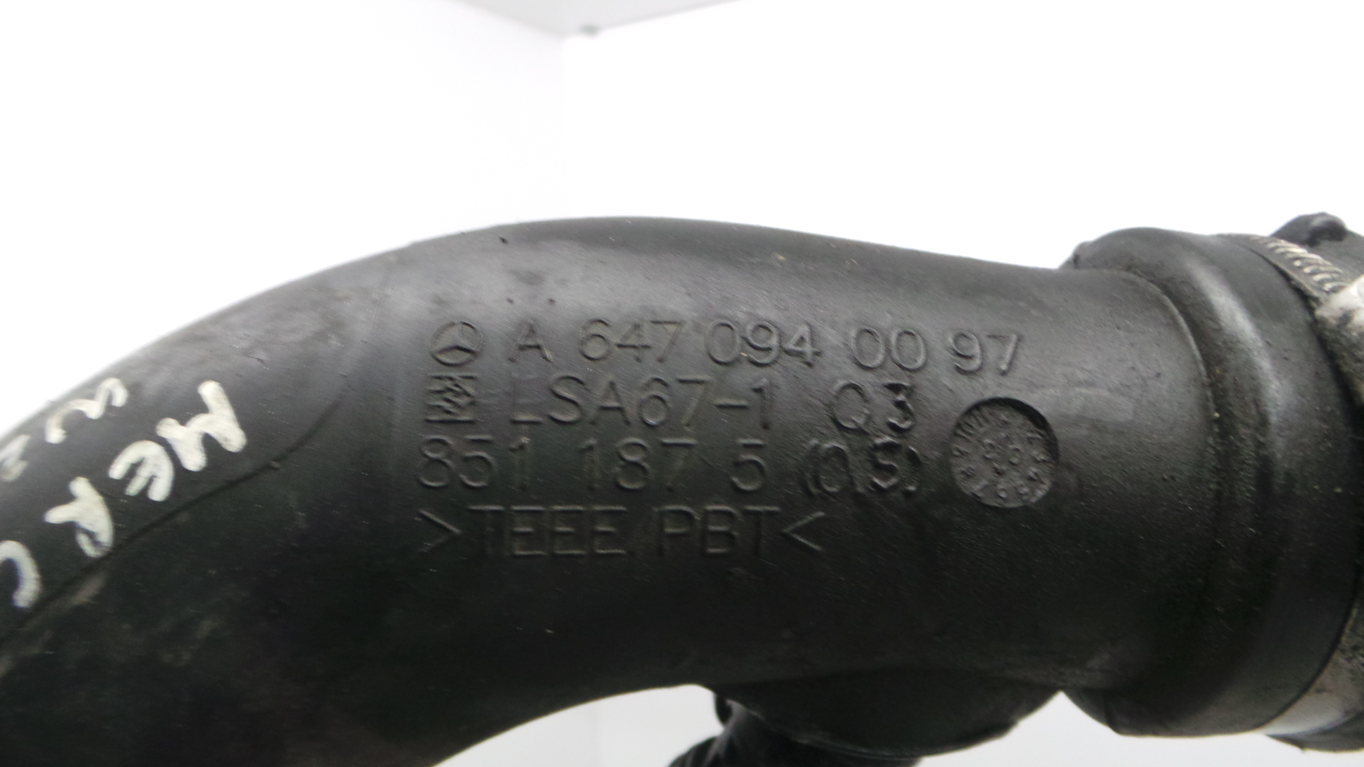 Tubo Intercooler A6470940097 - MERCEDES-BENZ E-CLASS (W211)-33191410