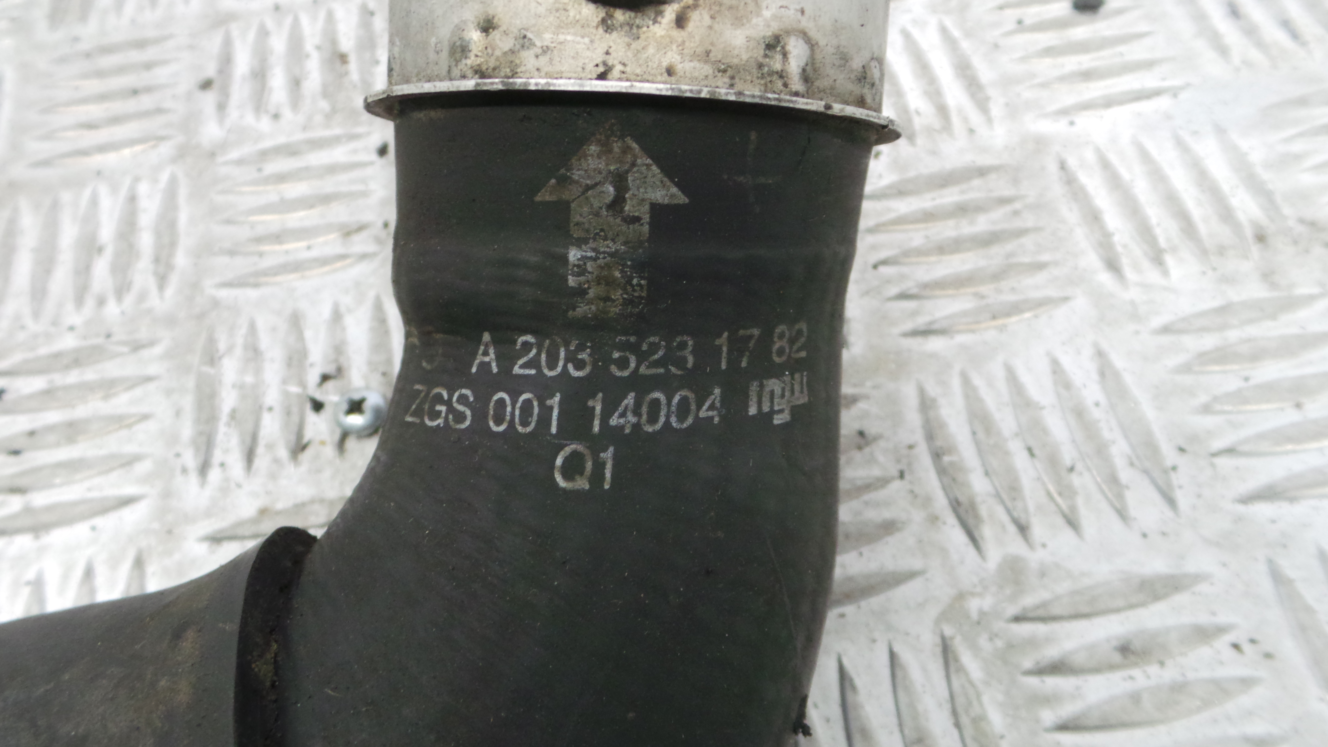 Tubo Intercooler A2035231782 - MERCEDES-BENZ C-CLASS (W203)-33191522