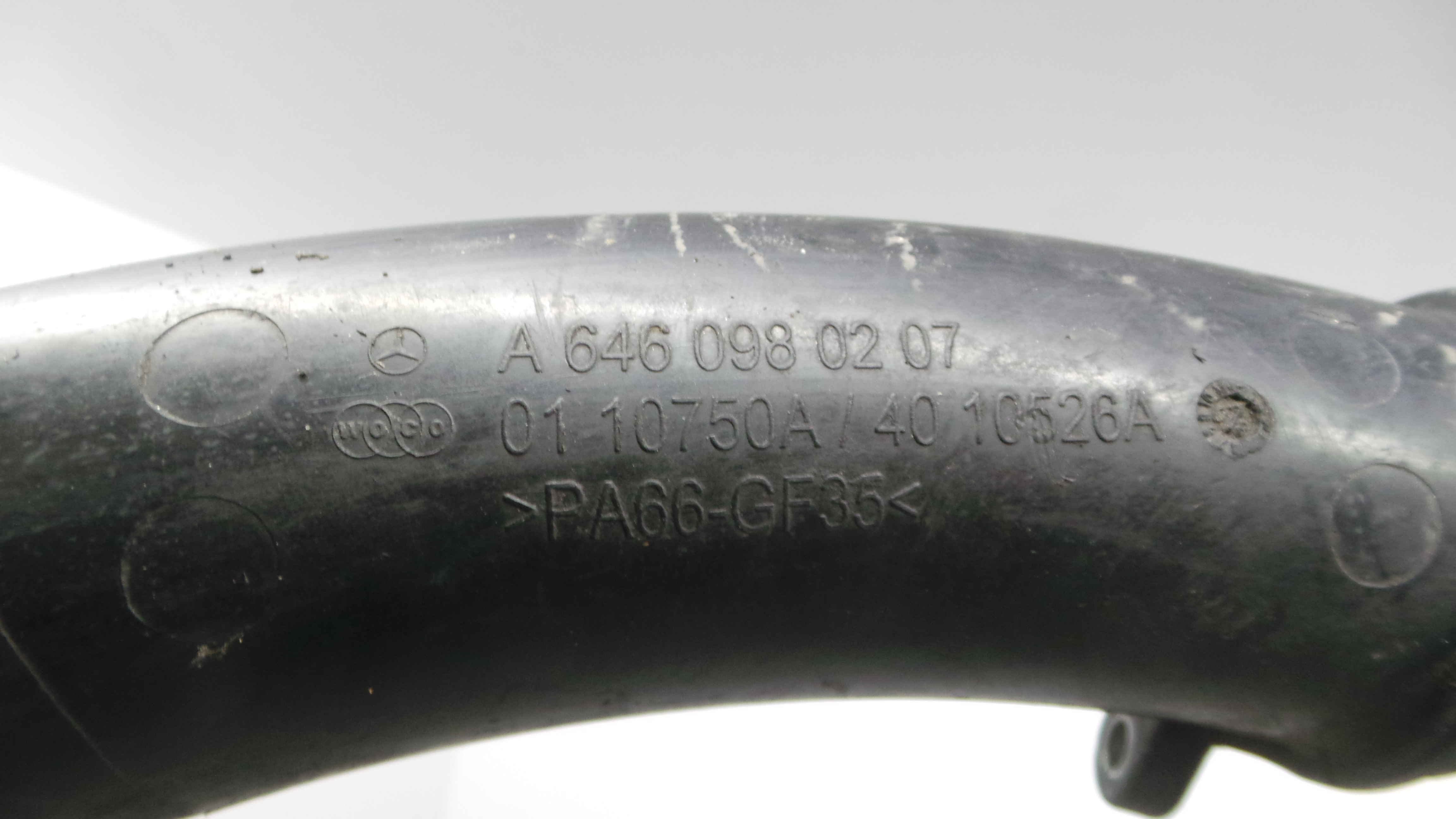 Tubo Intercooler A6460980207 - MERCEDES-BENZ C-CLASS (W204)-33191529