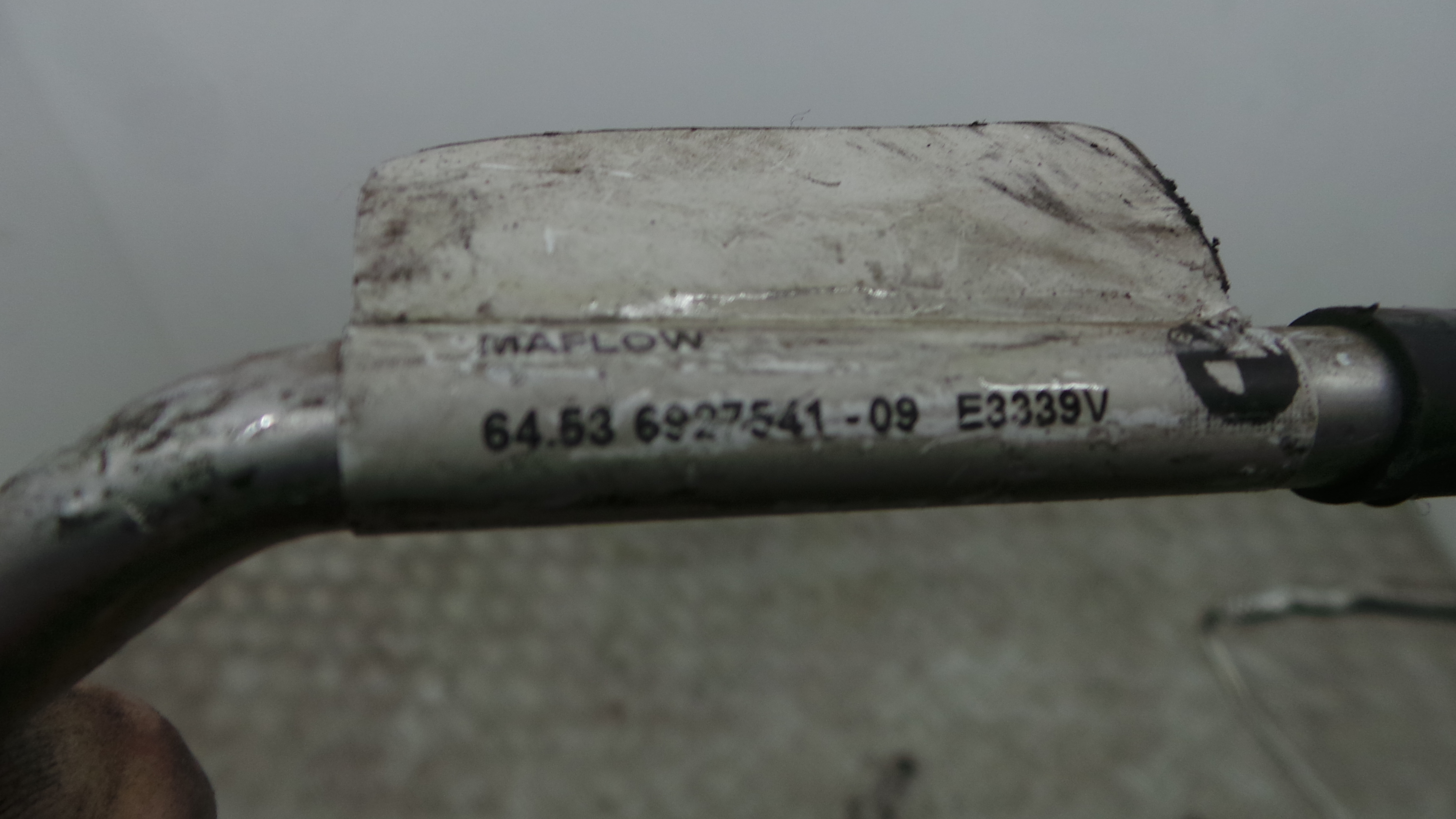 Tubo Ar Condicionado 64.53-6927541 - BMW 1 (E87)-33192053