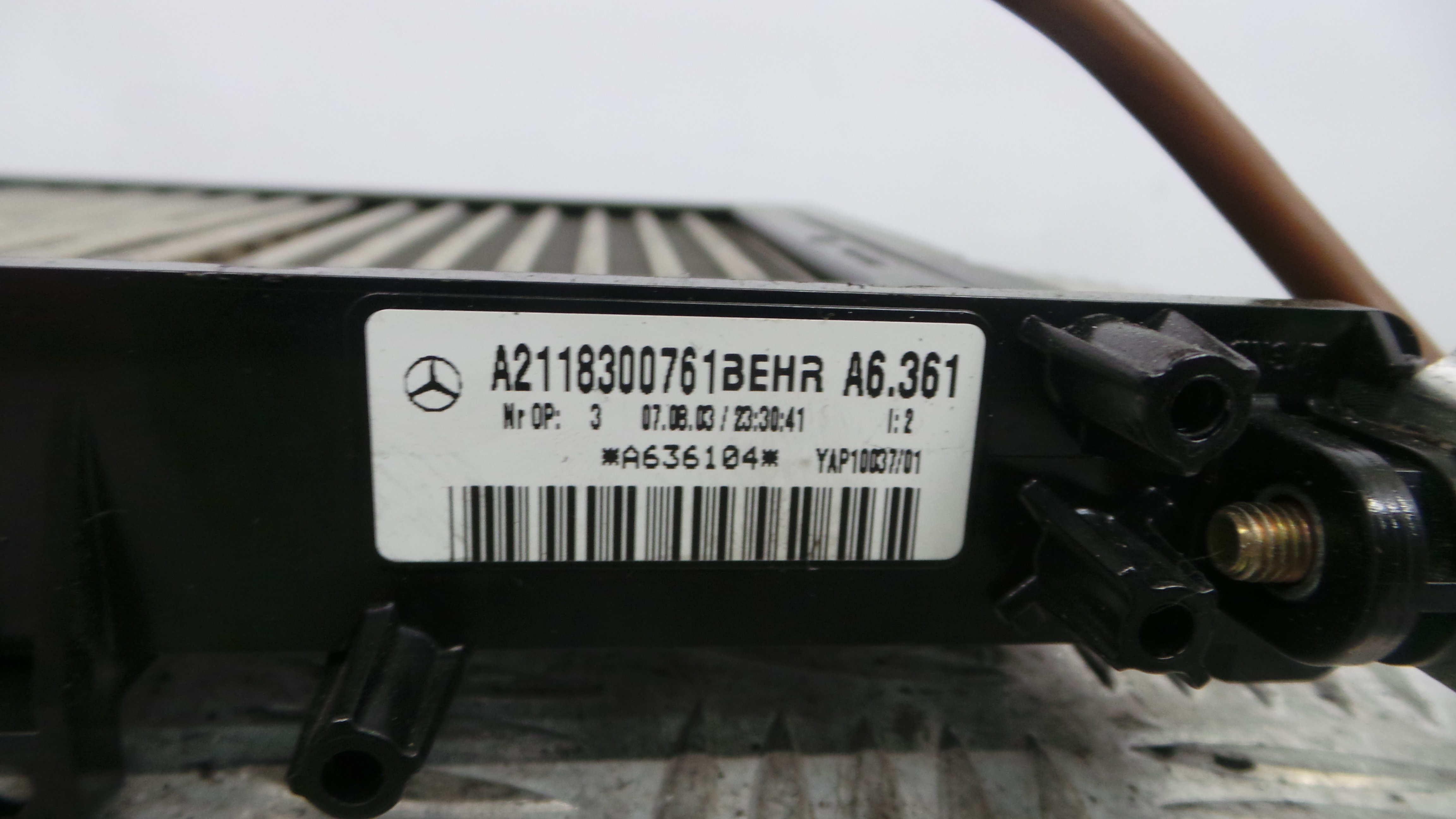 Radiador da Chaufagem / Sofagem A2118300761 - MERCEDES-BENZ E-CLASS (W211)-33192447