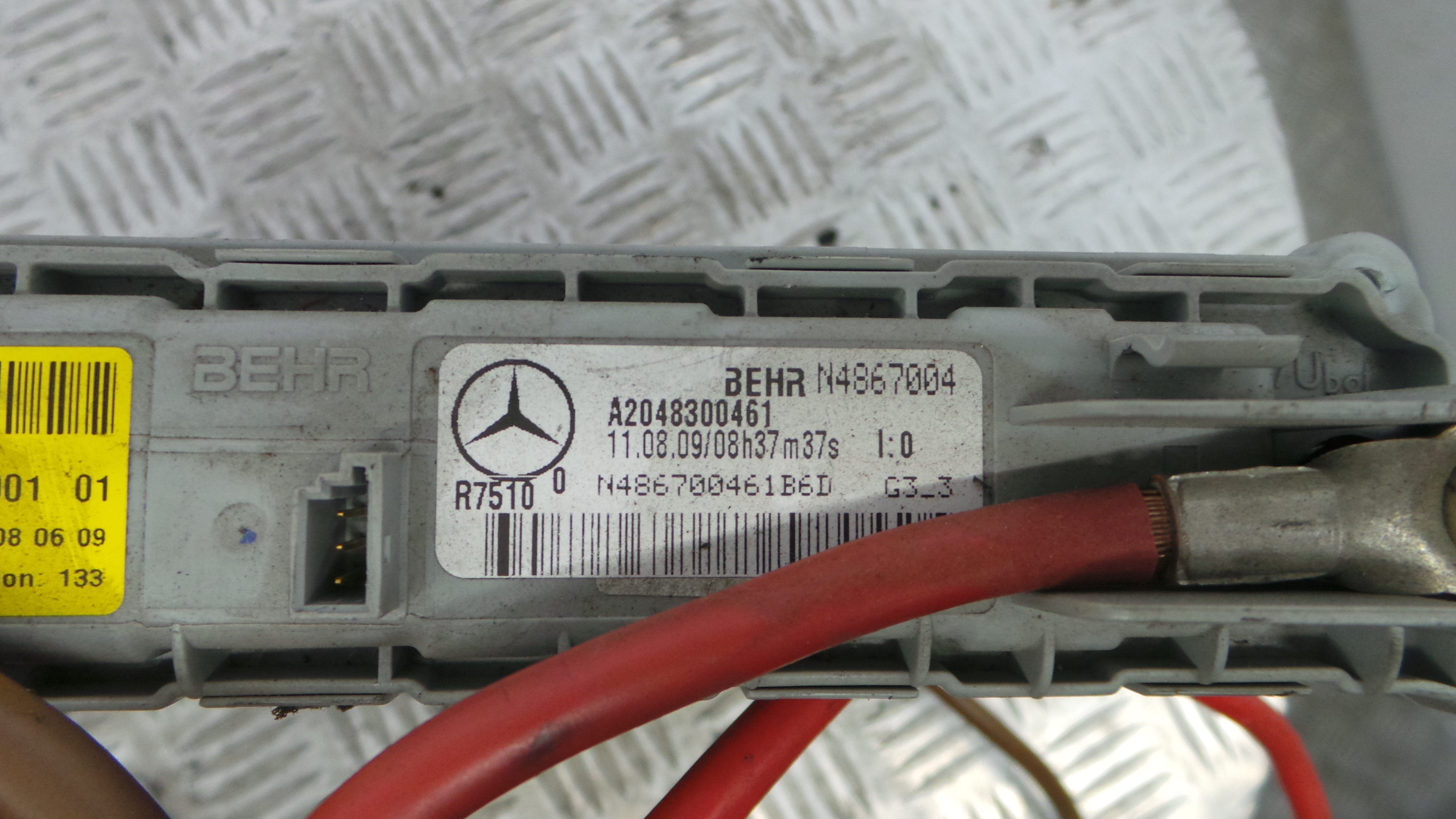 Radiador da Chaufagem / Sofagem A2048300461 - MERCEDES-BENZ C-CLASS (W204)-33192459