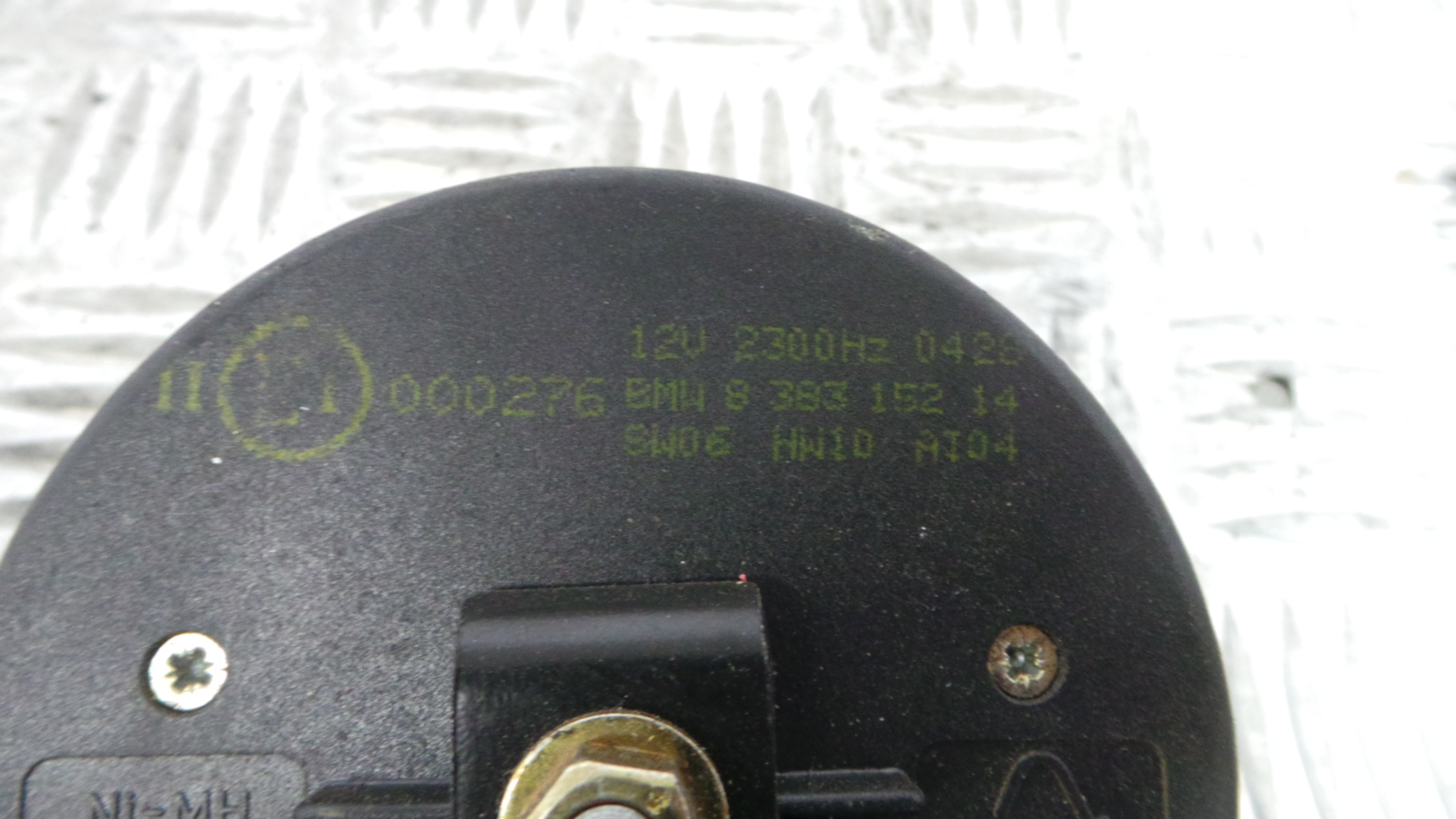 Buzina 838315214 - BMW 3 (E46)-33193793