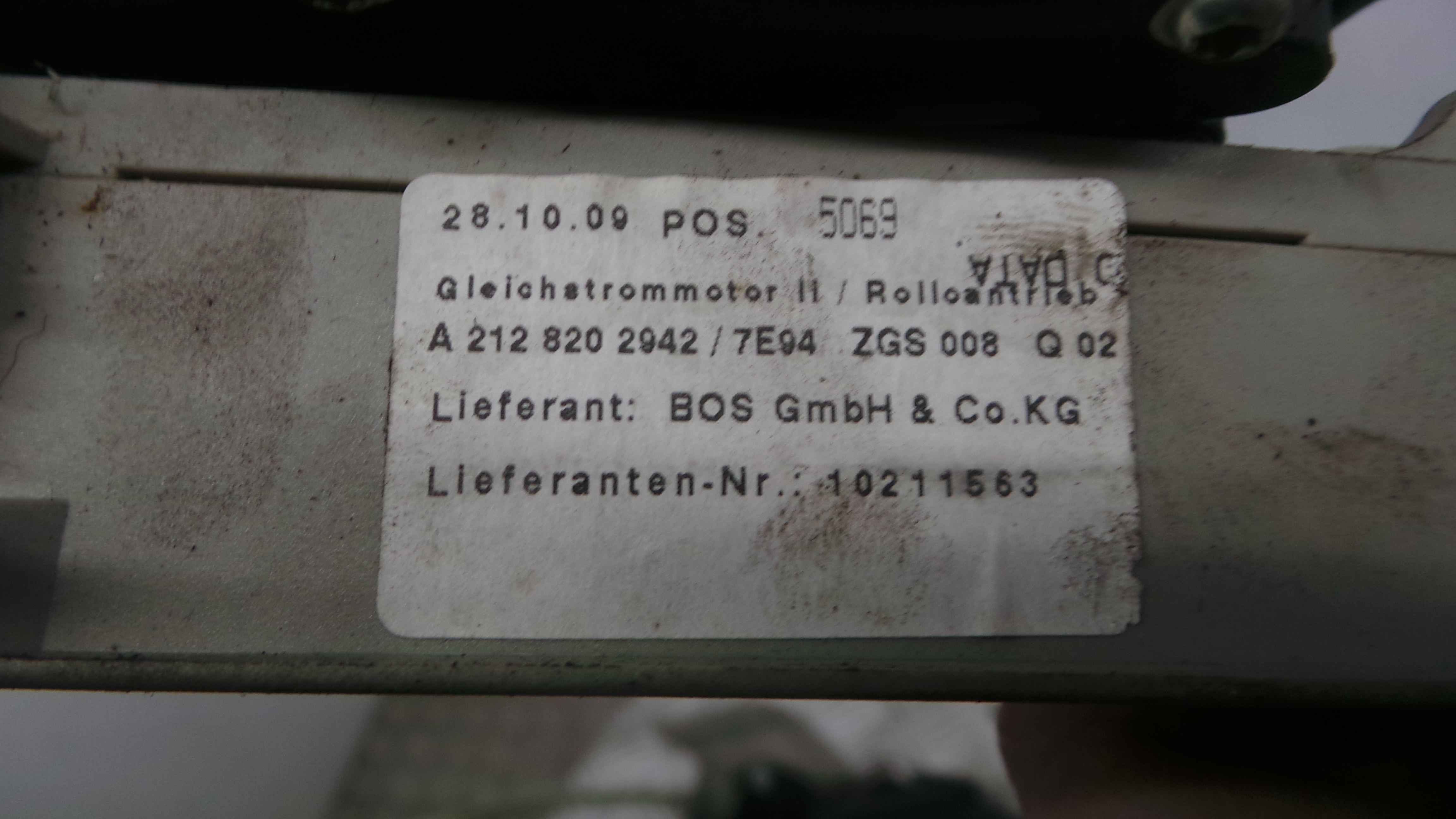 Cortina / Tampo da Mala / Chapeleira A2128202942 - MERCEDES-BENZ E-CLASS (W212)-33193880