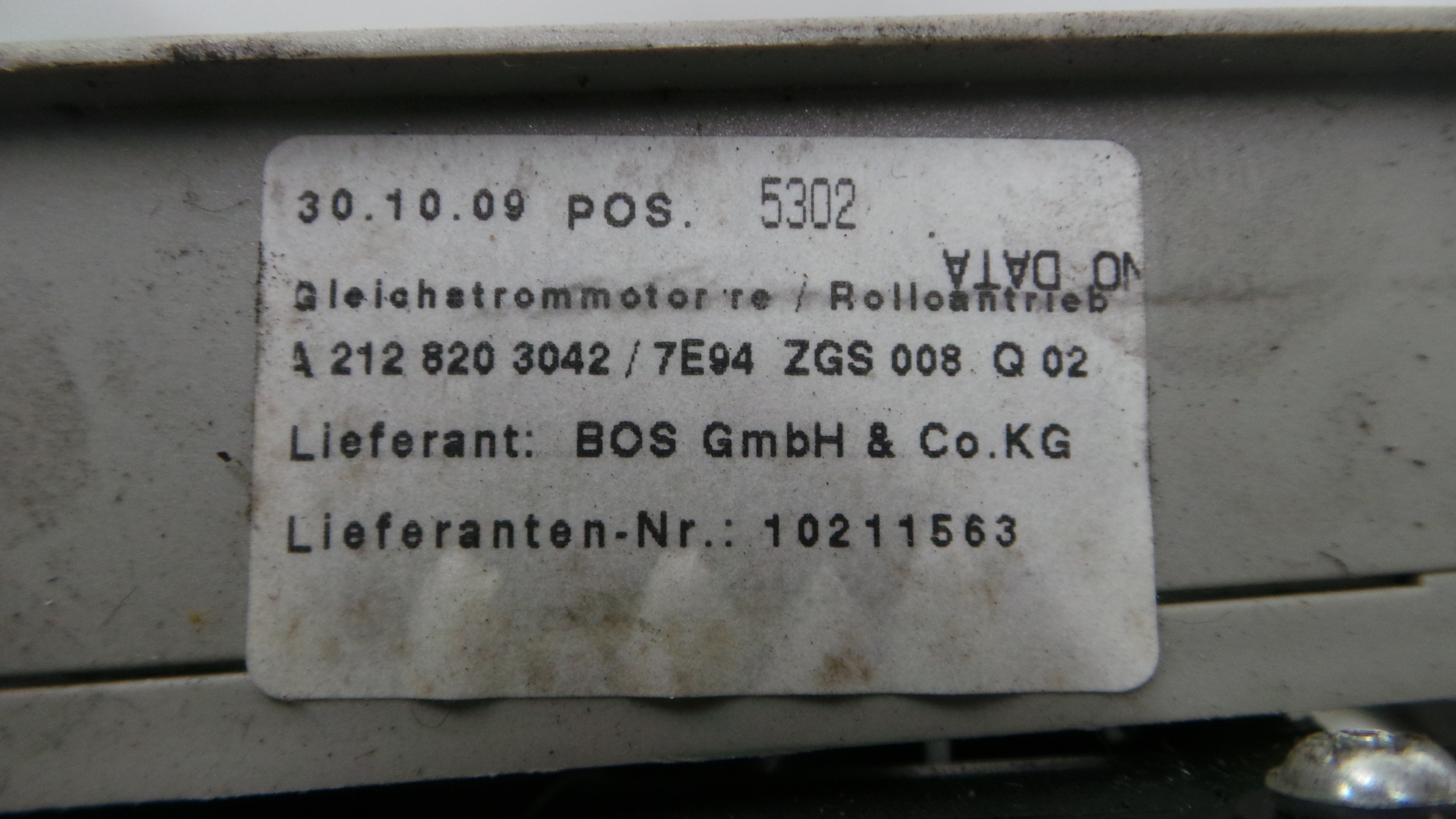 Cortina / Tampo da Mala / Chapeleira A2128202942 - MERCEDES-BENZ E-CLASS (W212)-33193880