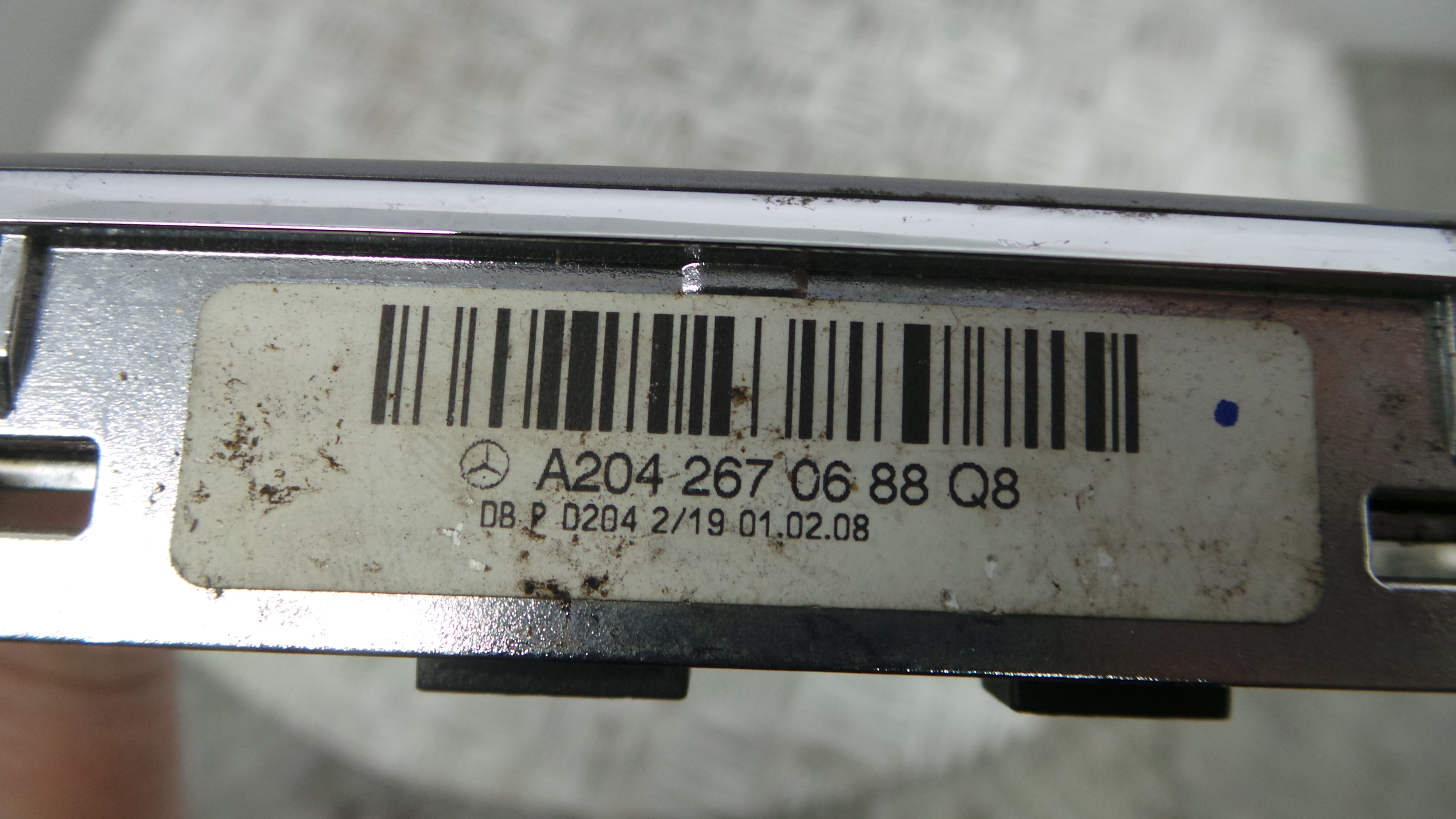 Alavanca Velocidades A2042670688 - MERCEDES-BENZ C-CLASS (W204)-33194690