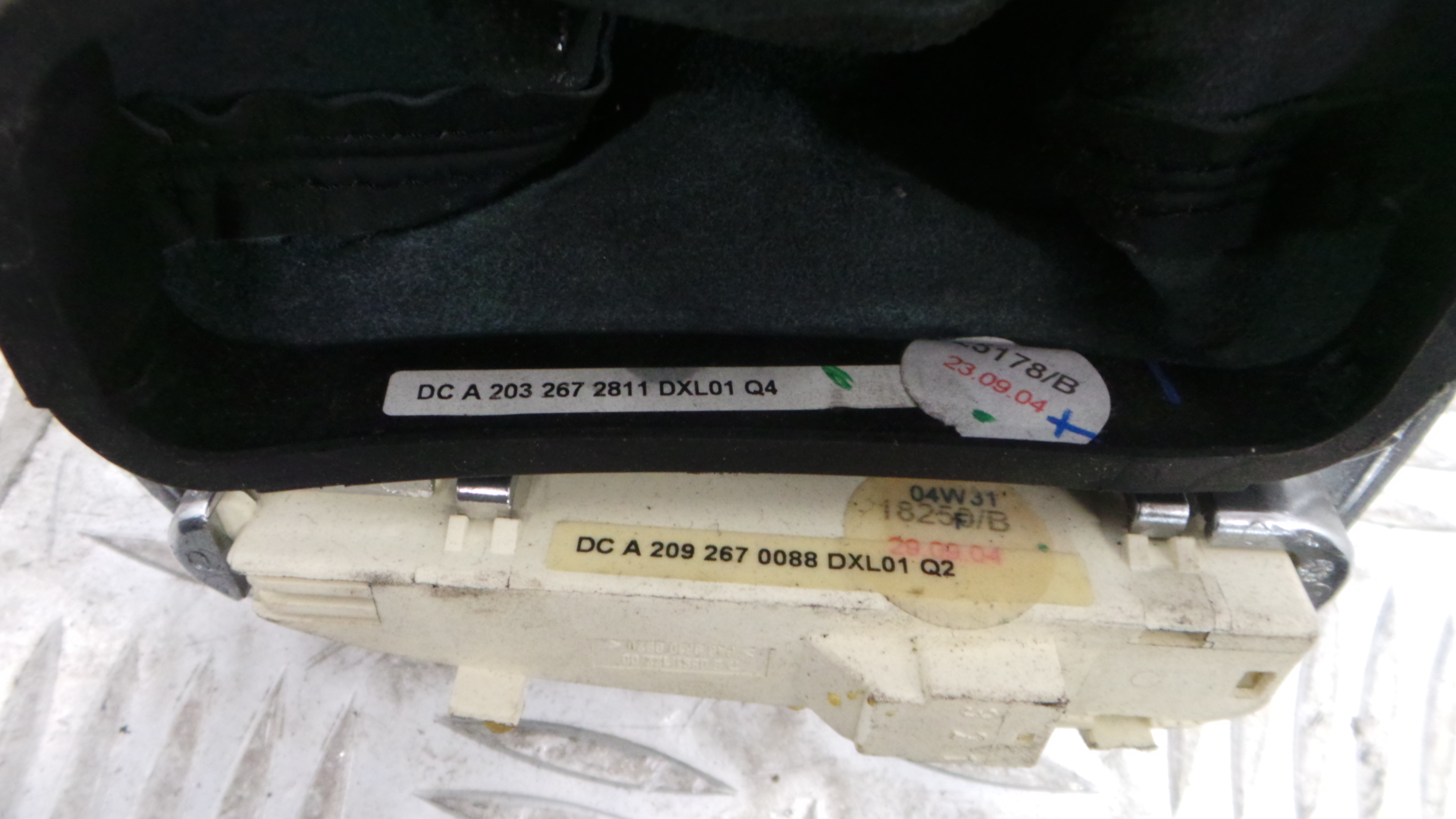 Alavanca Velocidades A2032672811 - MERCEDES-BENZ CLK (C209)-33194707